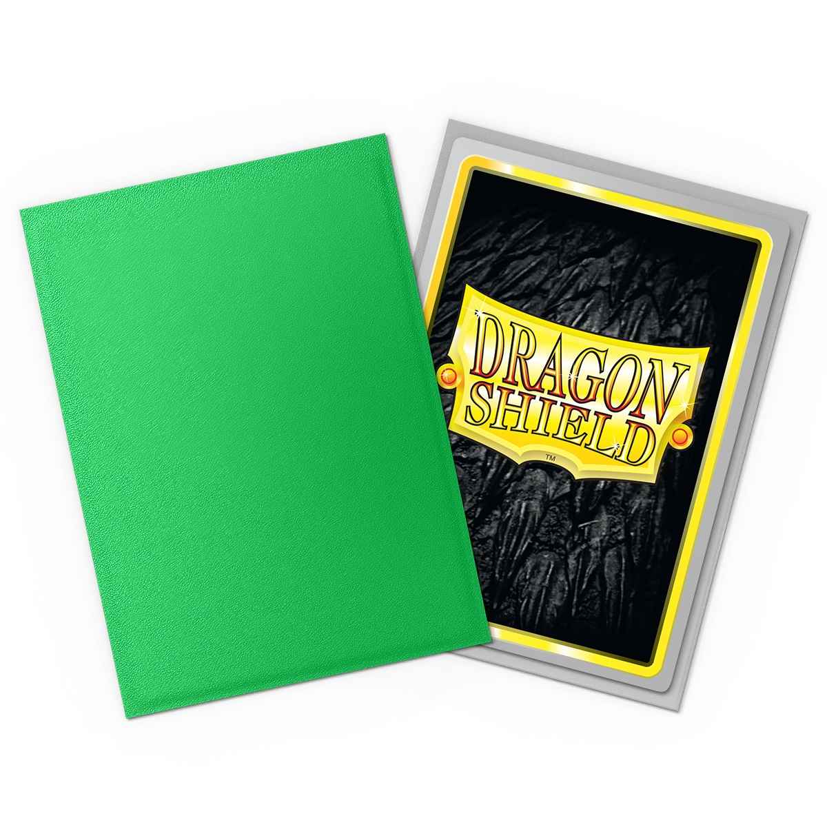 Dragon Shield: Matte – Dual Apple Green & Silver(100)