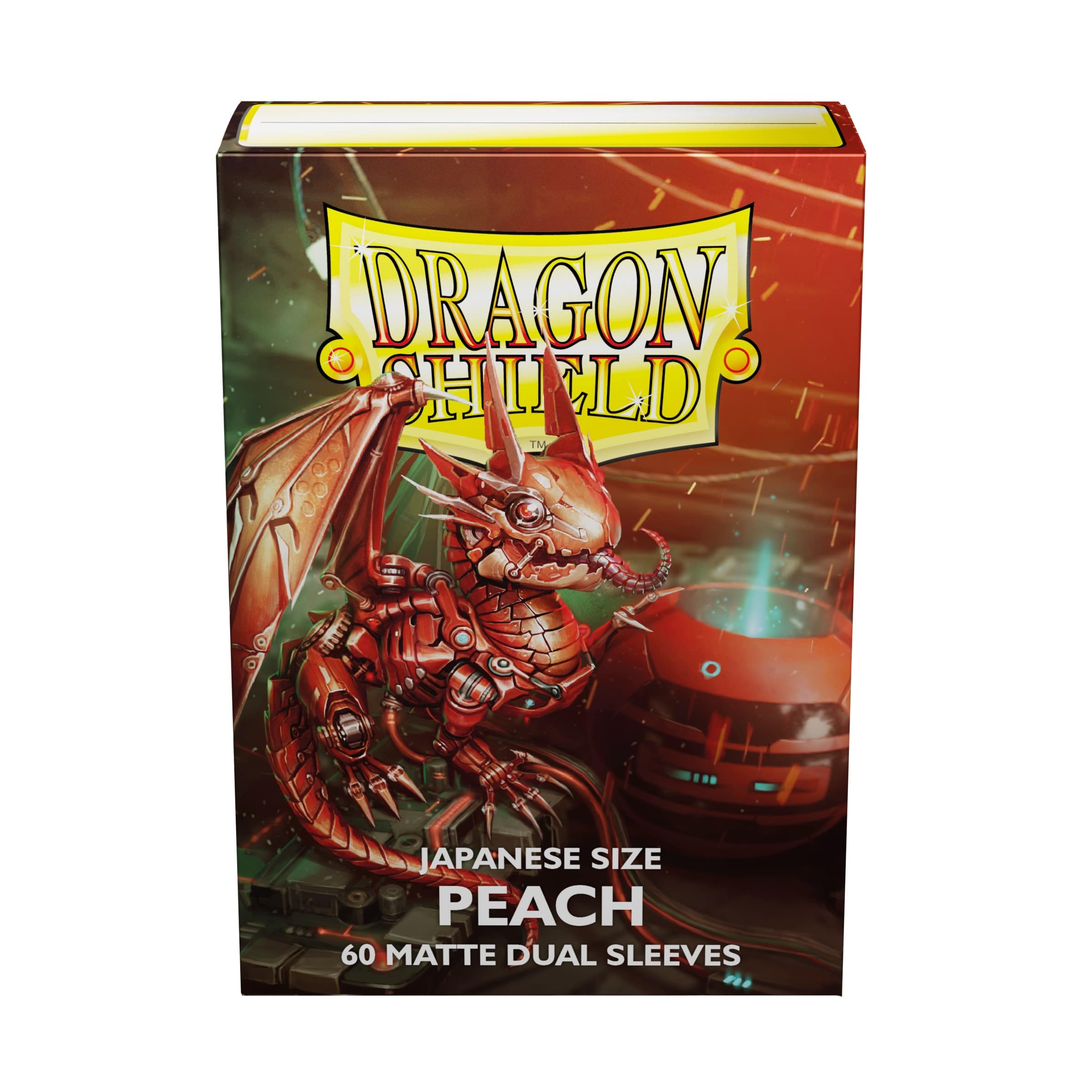Dragon Shield: Japanese Art Sleeves Matte Dual – Peach (60)