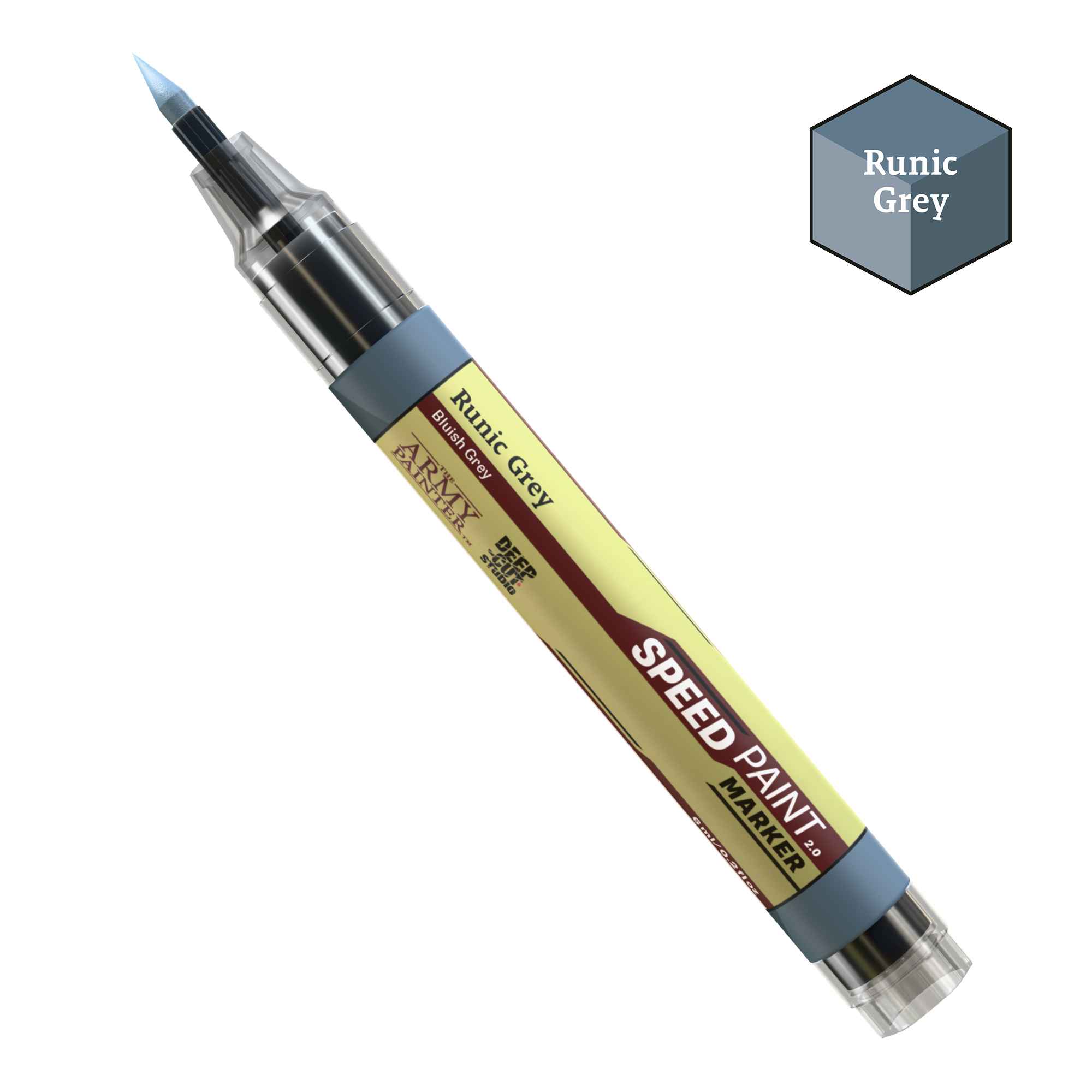 Army Painter Speedpaint: Marker Runic Grey (6)