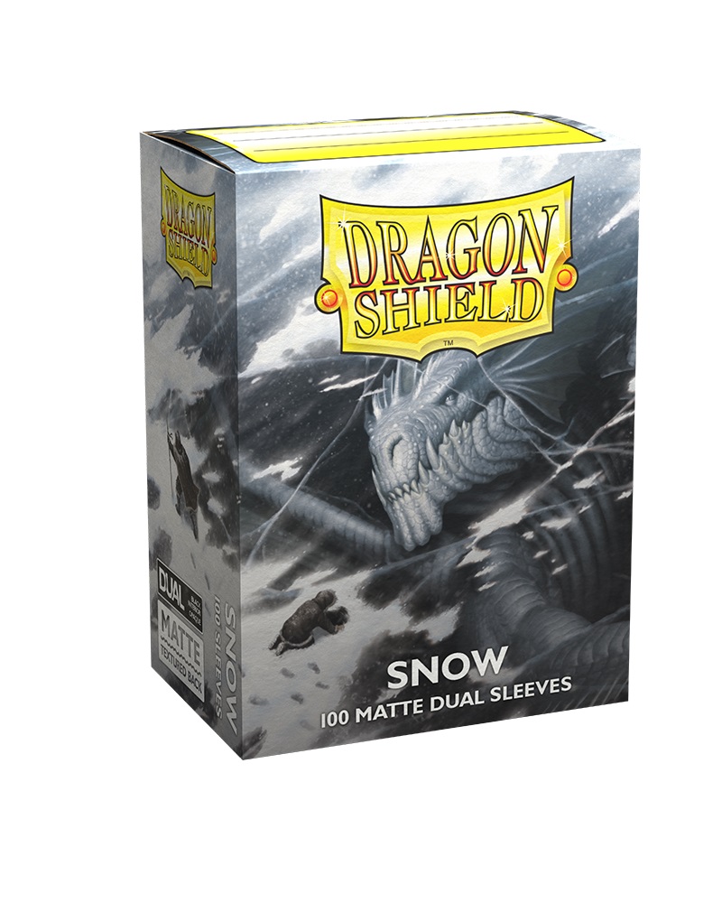 Dragon Shield: Japanese Art Sleeves Matte Dual – Snow (60)