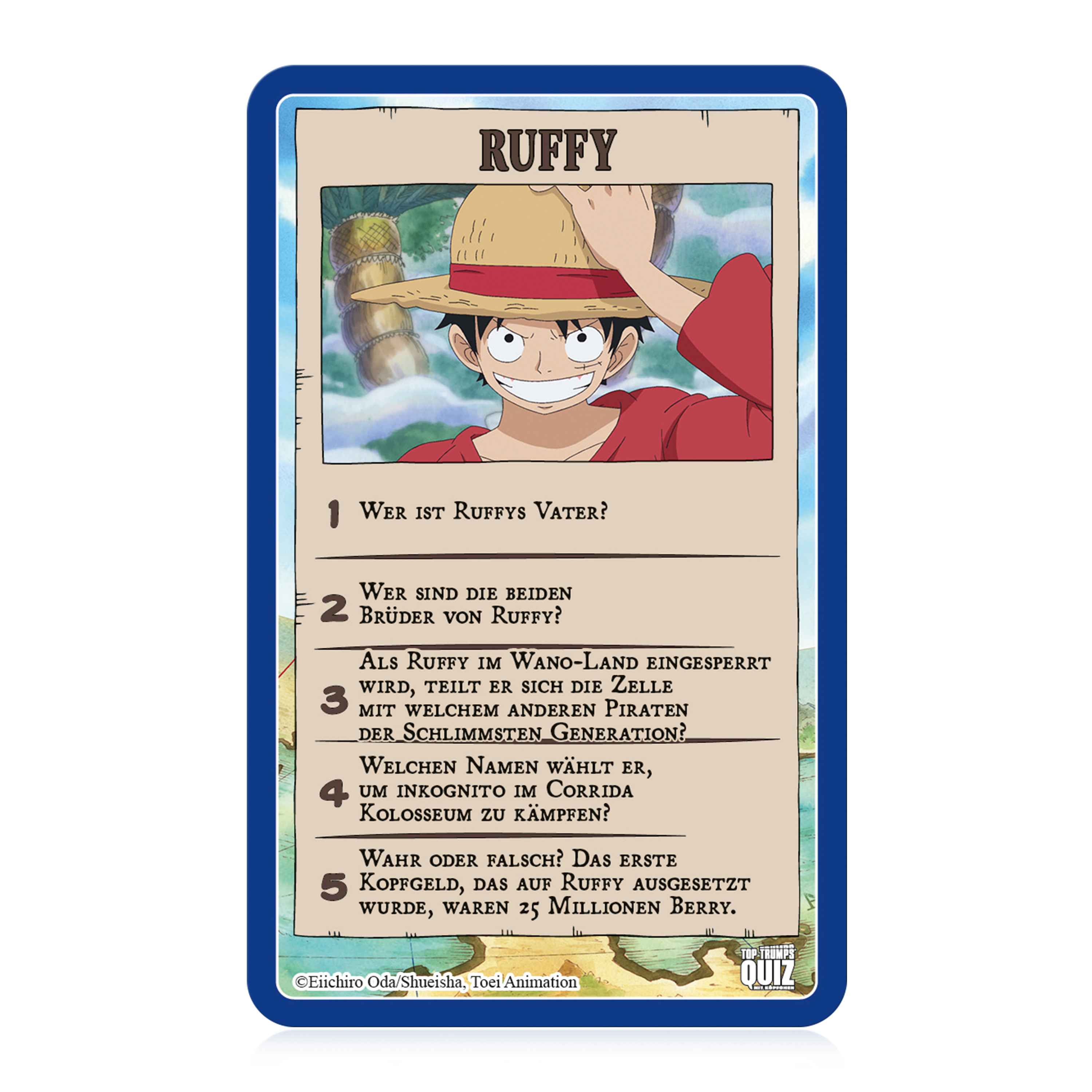 Top Trumps Quiz – One Piece