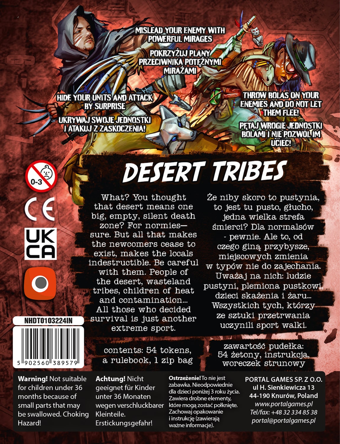 Neuroshima Hex: Desert Tribes 3.0