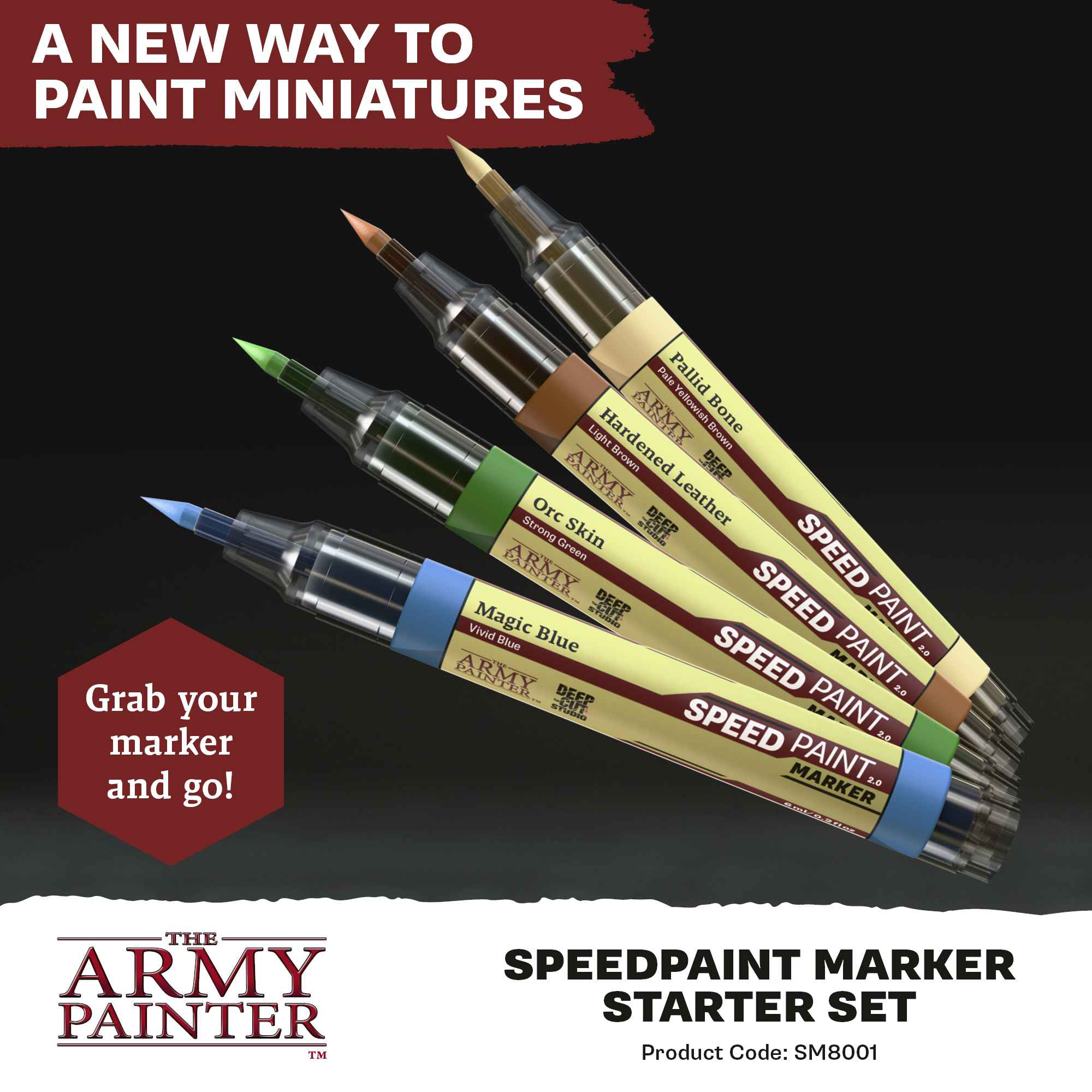 Army Painter Speedpaint: Marker Starter Set