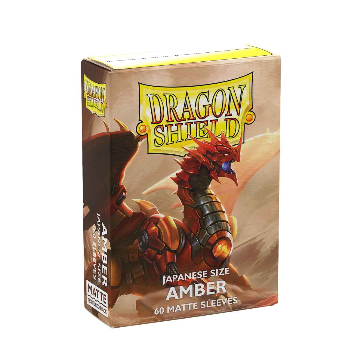 Dragon Shield: Japanese Matte – Amber (60)