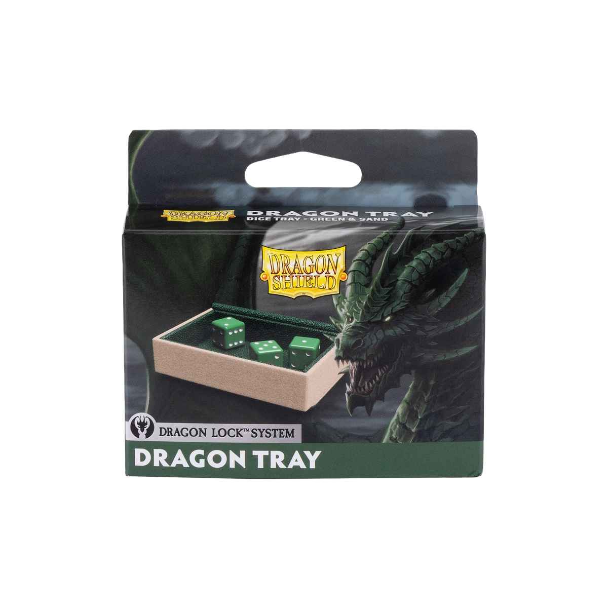 Dragon Shield: Dragon Tray – Green & Sand