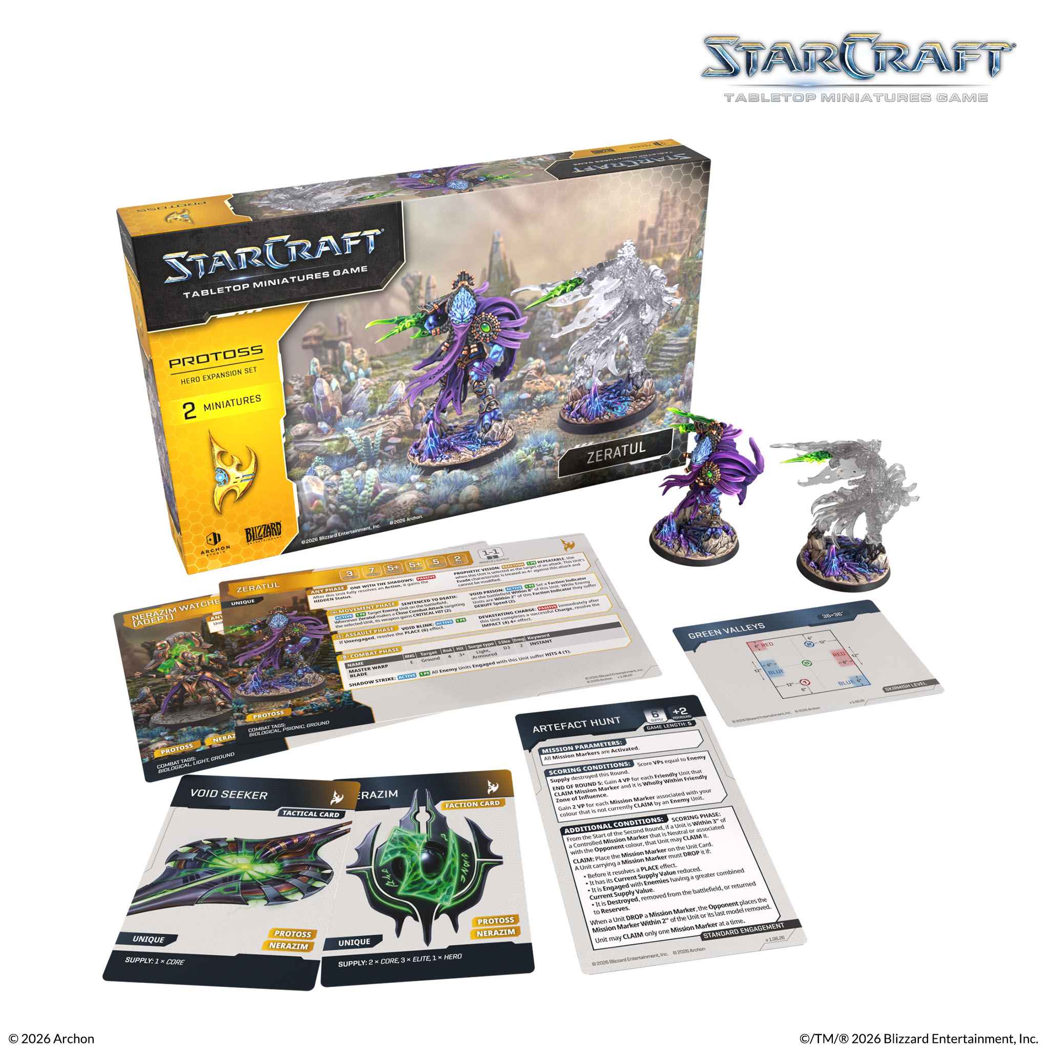 Starcraft :Zeratul - Protoss - [Hero Expansion Set ]