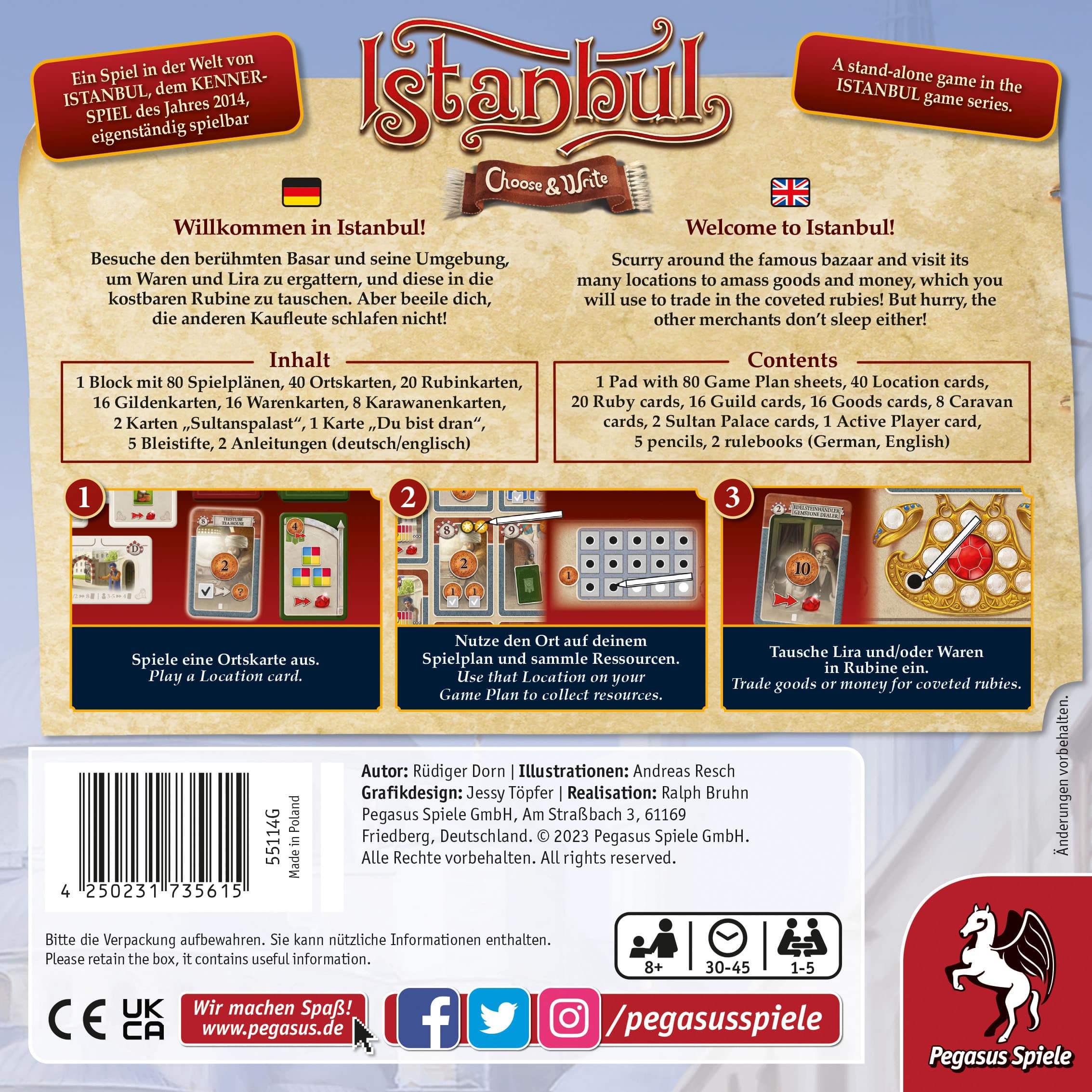 Istanbul – Choose & Write