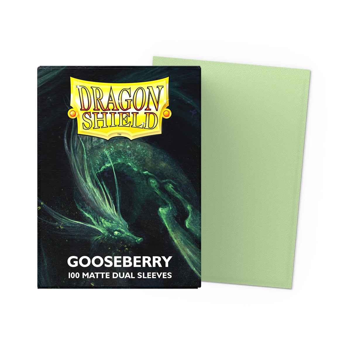 Dragon Shield: Matte Dual Pastels – Gooseberry
