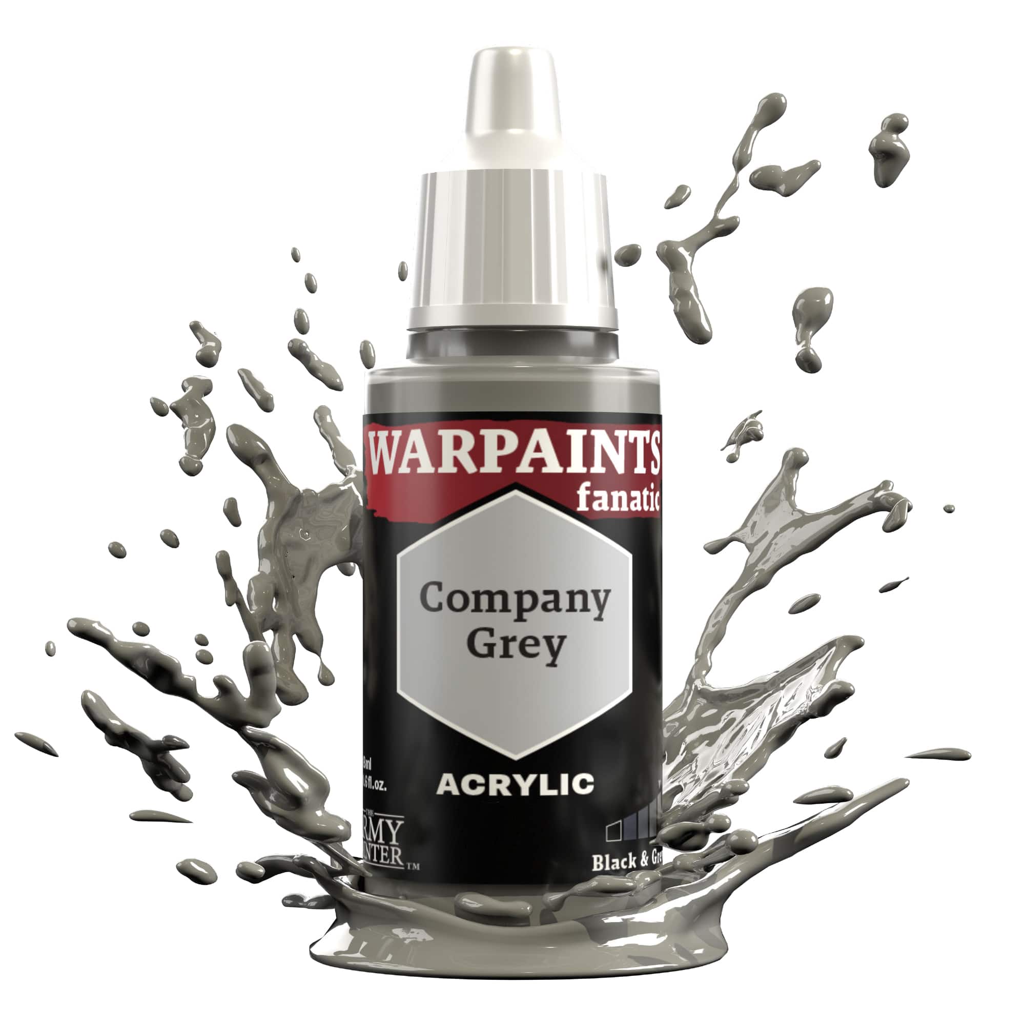 Army Painter Warpaints Fanatic: Company Grey (6)