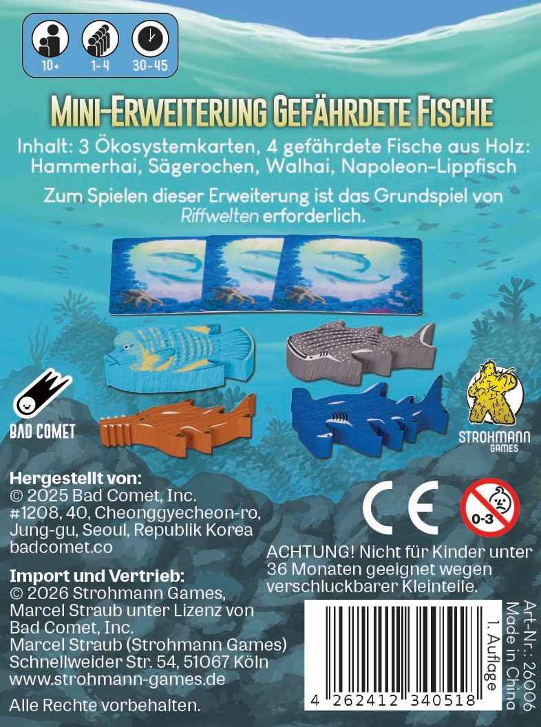 Riffwelten – Gefährdete Fische [Mini-Erweiterung]