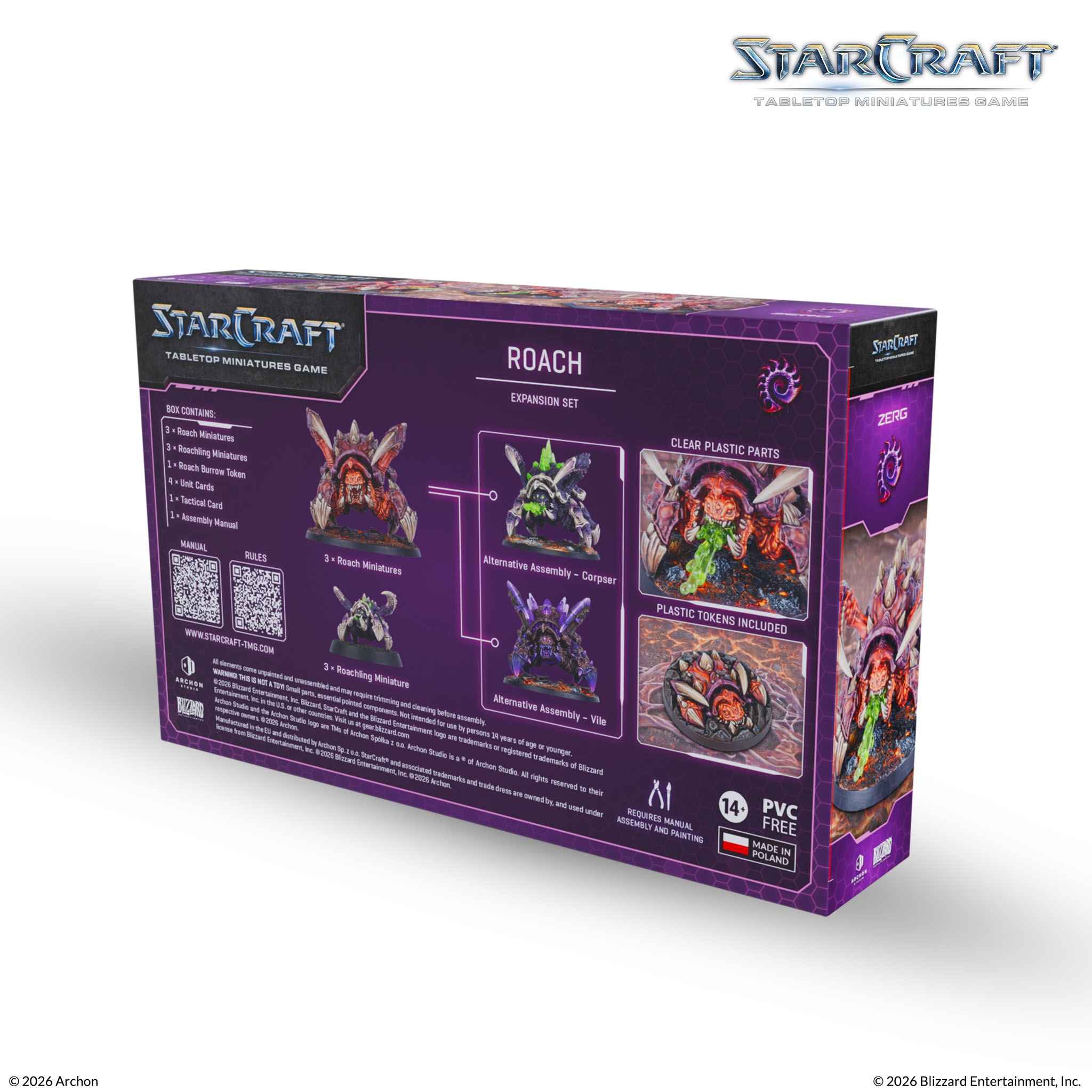 Starcraft: Roach- Zerg [Expansion Set]