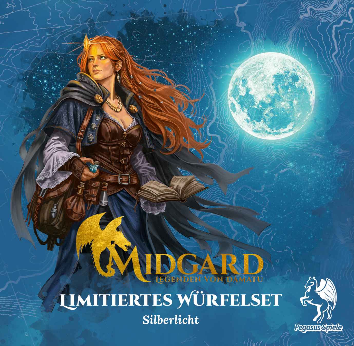 Midgard - Legenden von Damatu: Würfelset 2 (blau) (Limitierte Ausgabe)