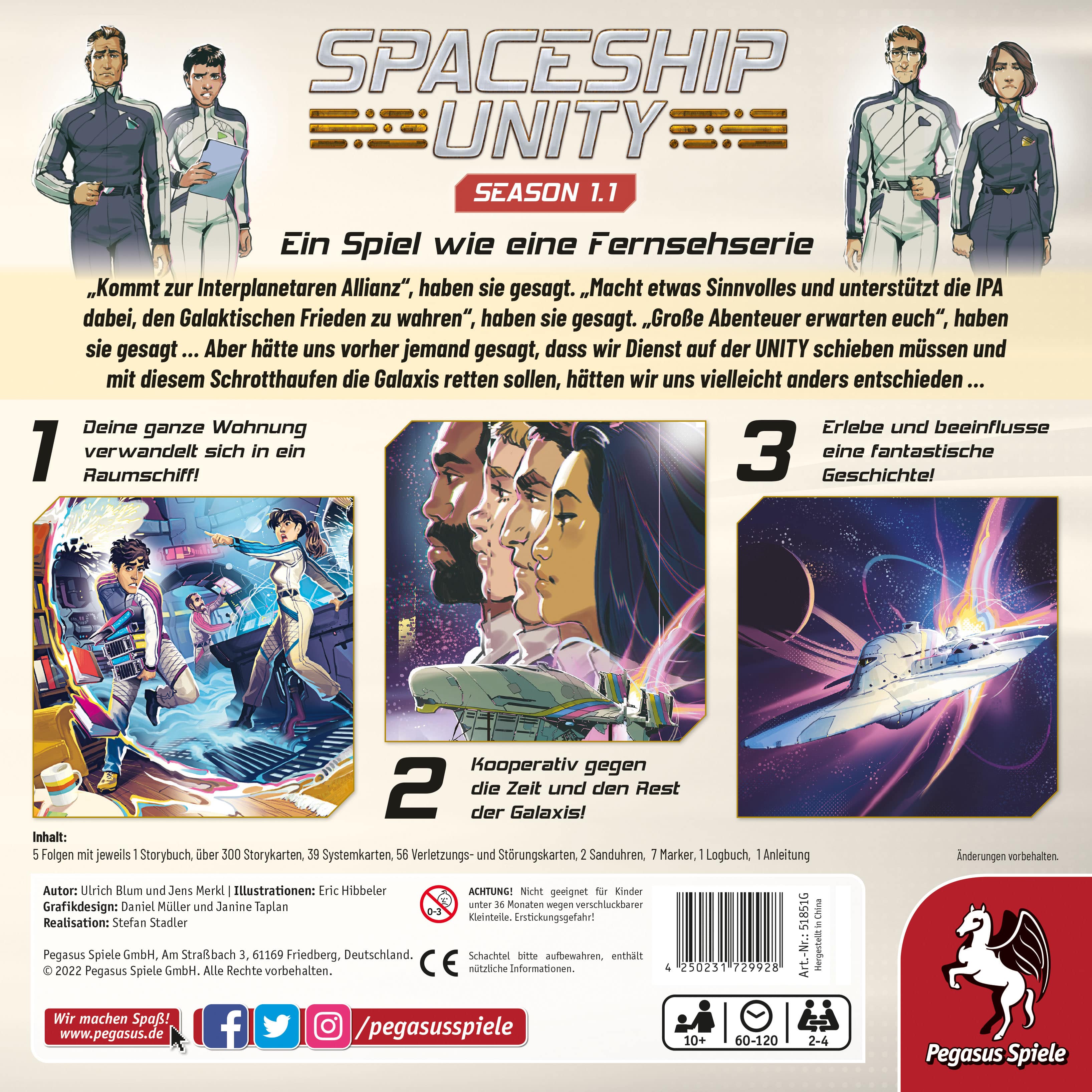 Spaceship Unity – Season 1.1