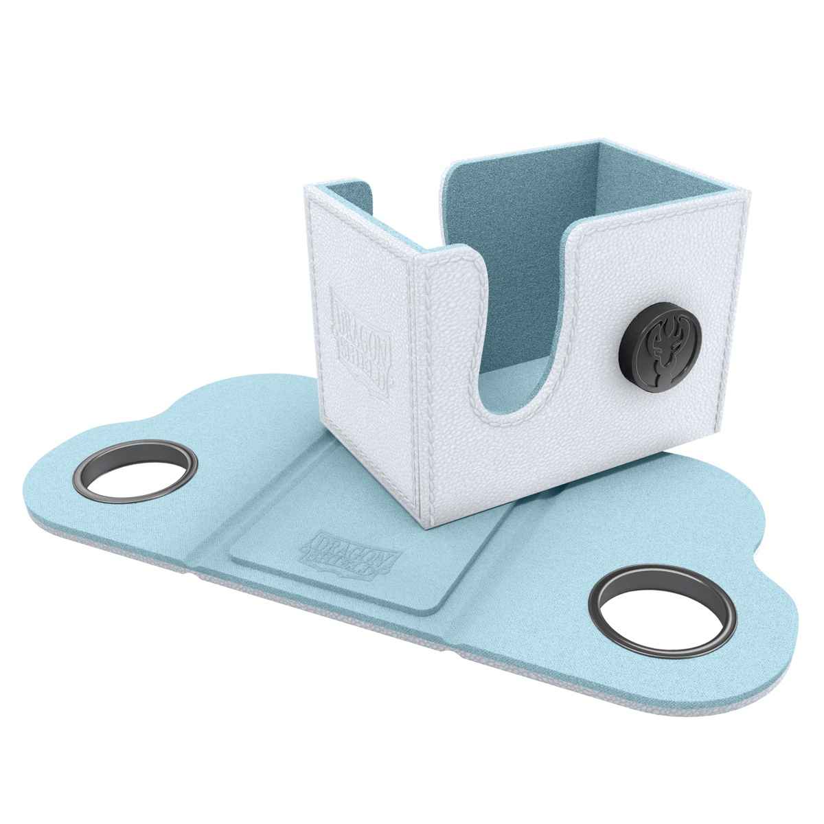 Dragon Shield: Dragon Box 80+ – White & Aqua