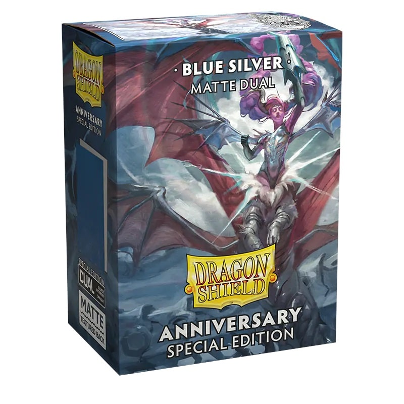 Dragon Shield: Matte – Cobalt & Silver