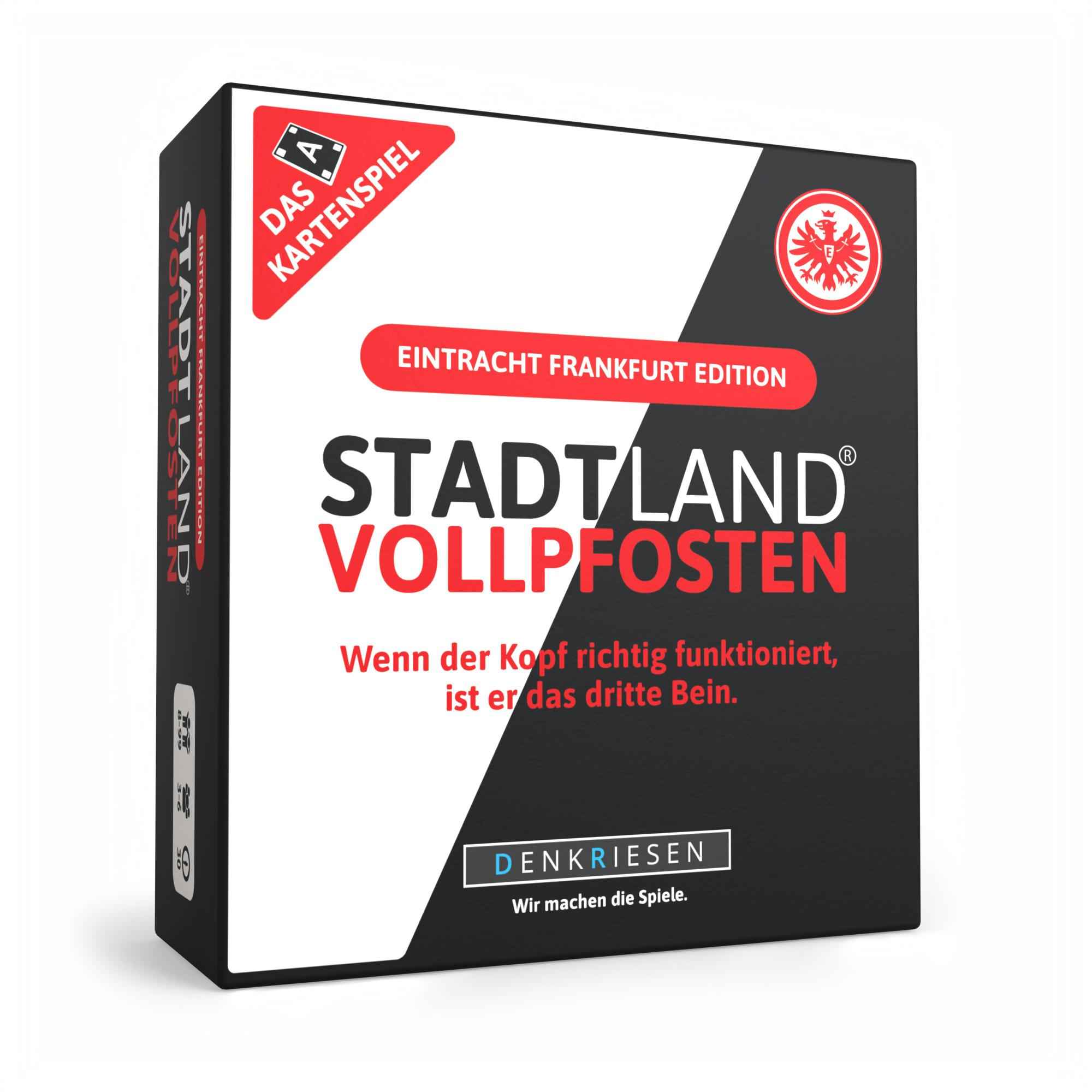 STADT LAND VOLLPFOSTEN – Das Kartenspiel - Eintracht Frankfurt EDITION -