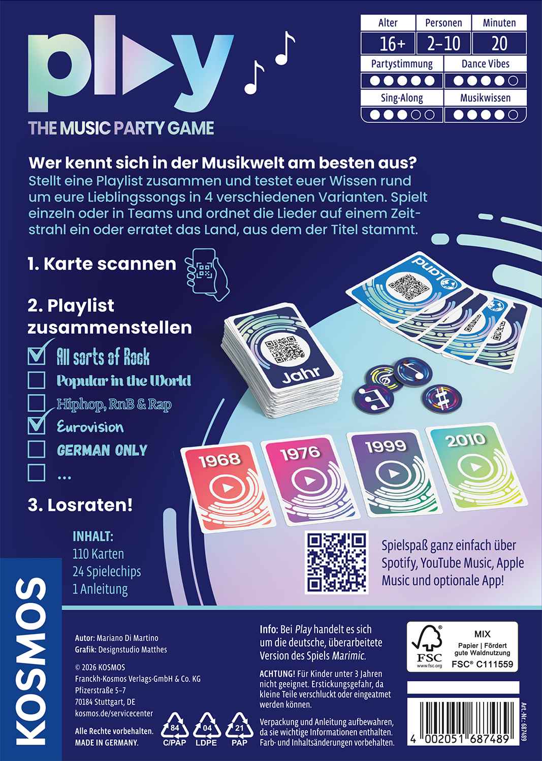 PLAY – The Music Party Game