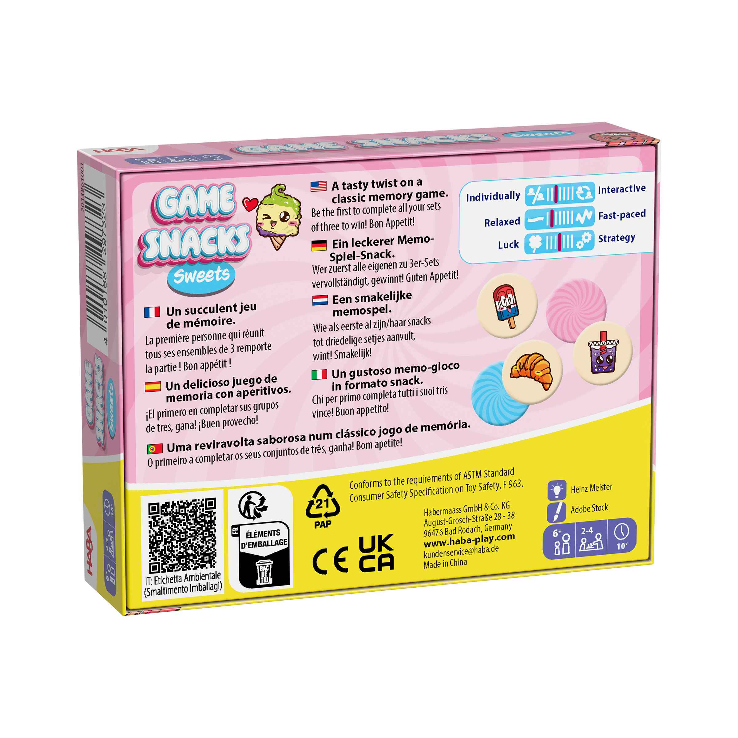 Game Snacks – Sweets