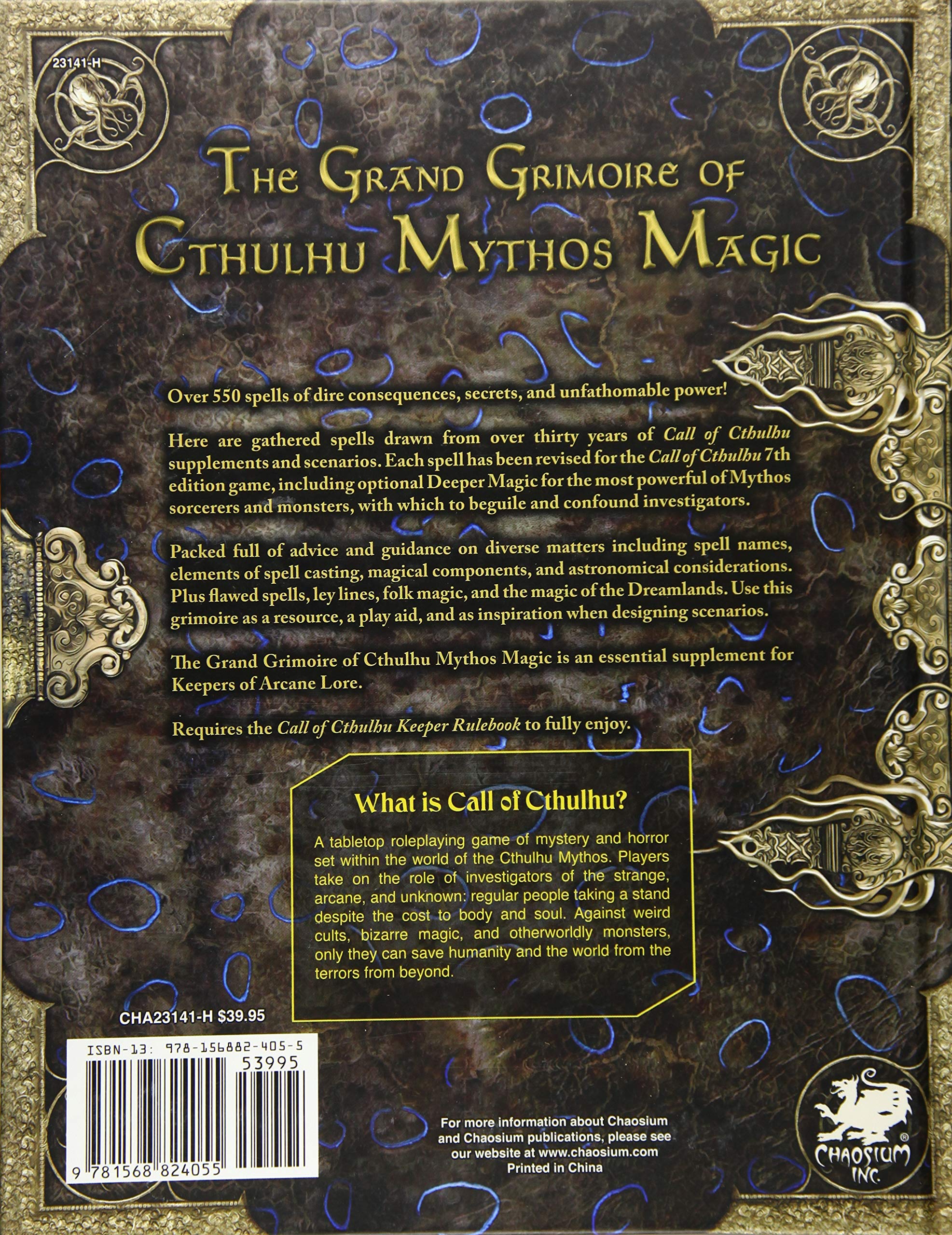 Cthulhu: Grand Grimoire of Cthulhu Mythos Magic
