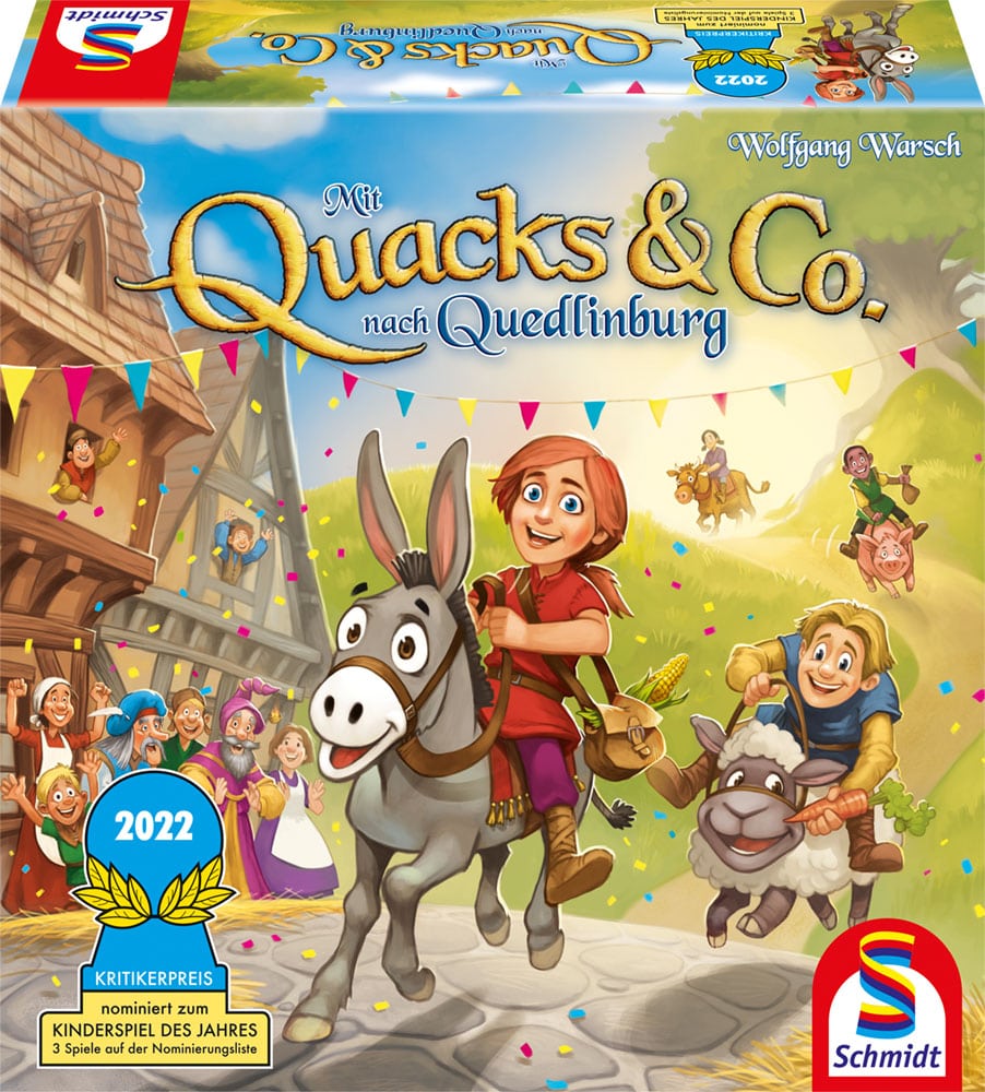 Mit Quacks & Co. nach Quedlinburg *Nominiert Kinderspiel des Jahres 2022*
