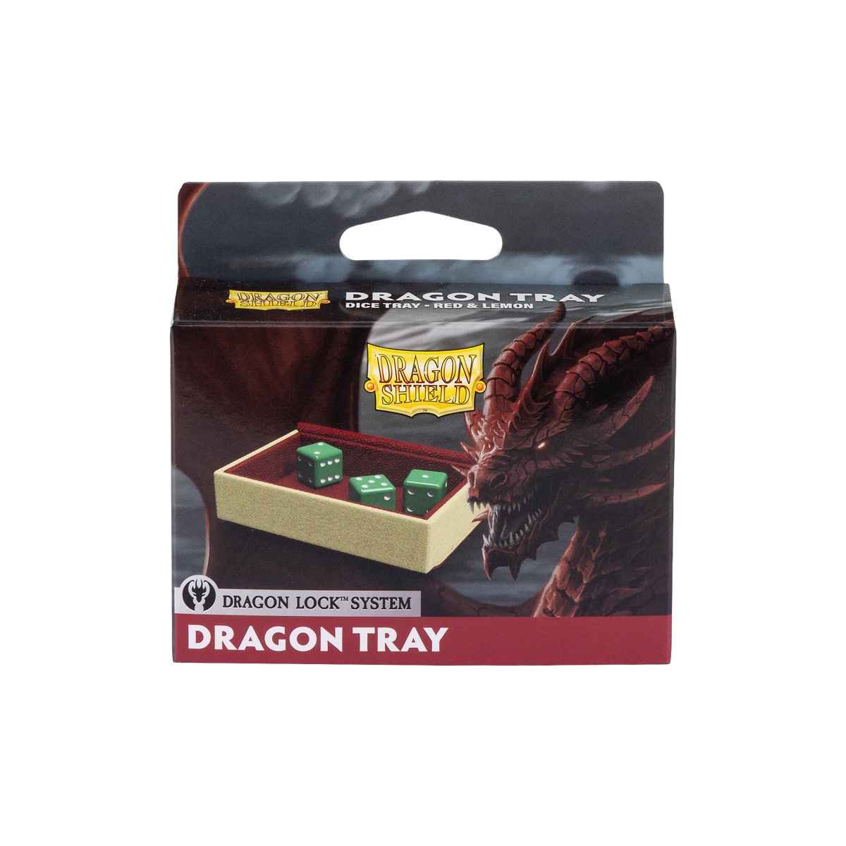 Dragon Shield: Dragon Tray – Red & Lemon