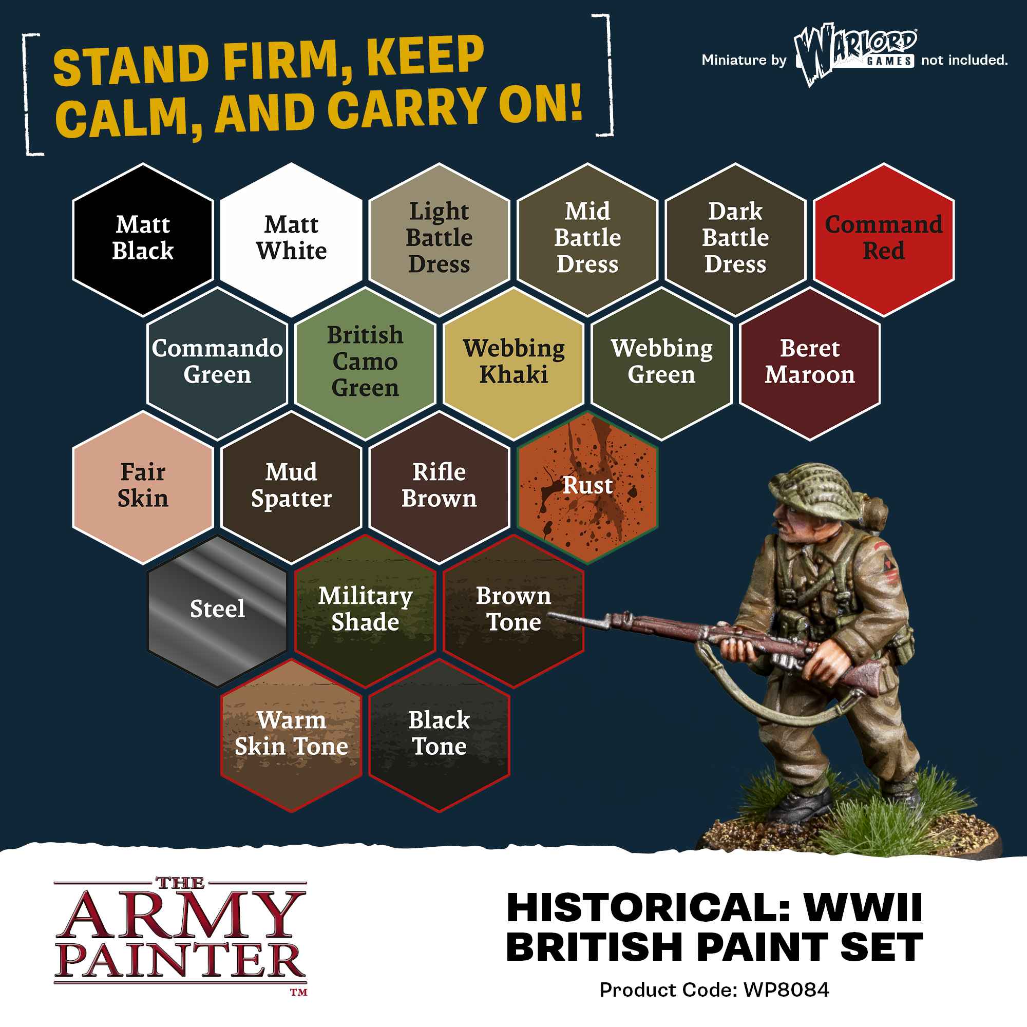 Army Painter – Historical: WWII British Paint Set