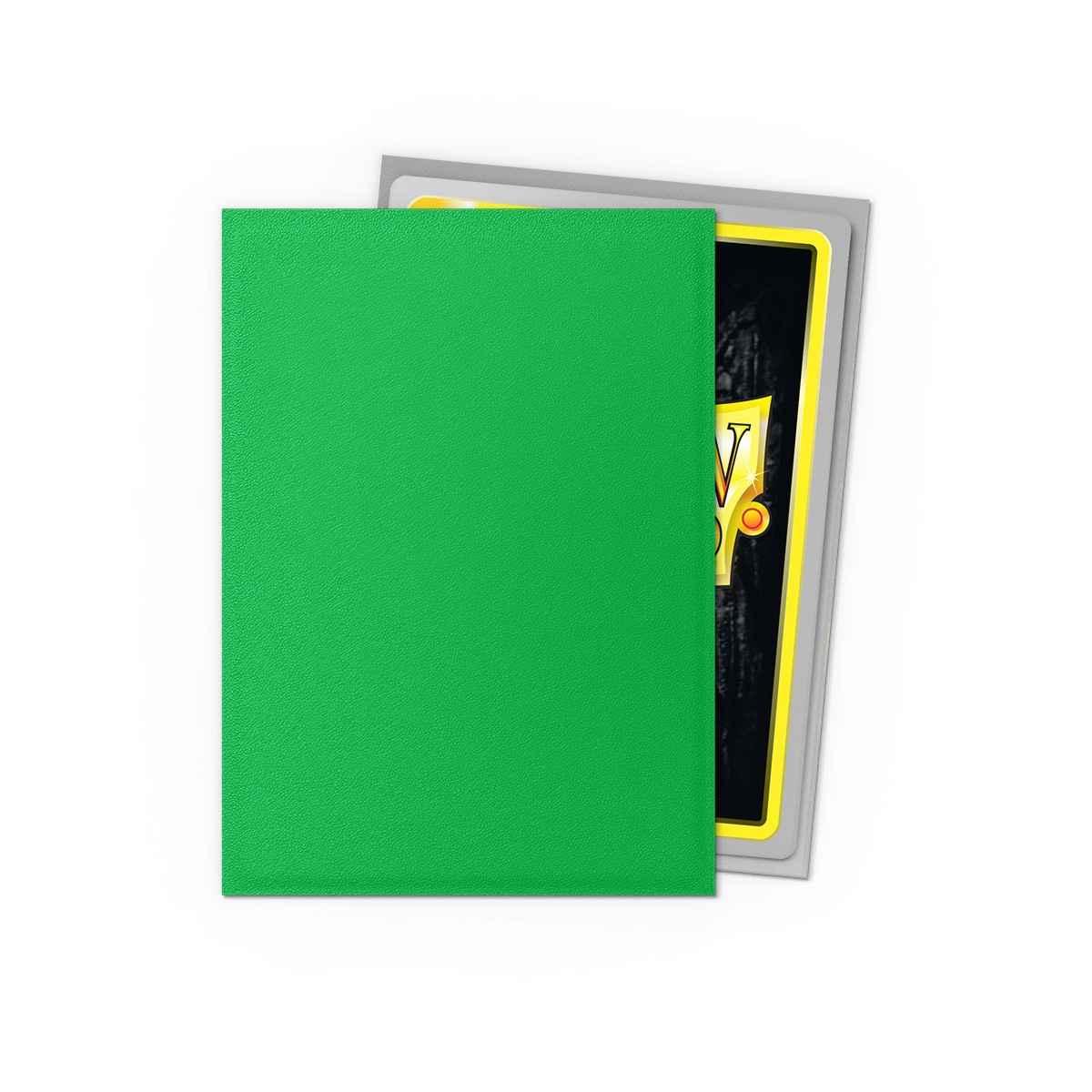 Dragon Shield: Matte – Dual Apple Green & Silver(100)