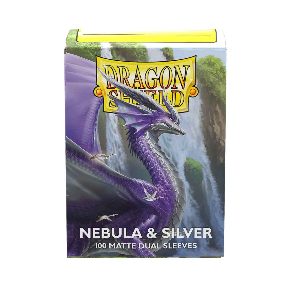Dragon Shield: Matte – Dual Nebula & Silver(100)