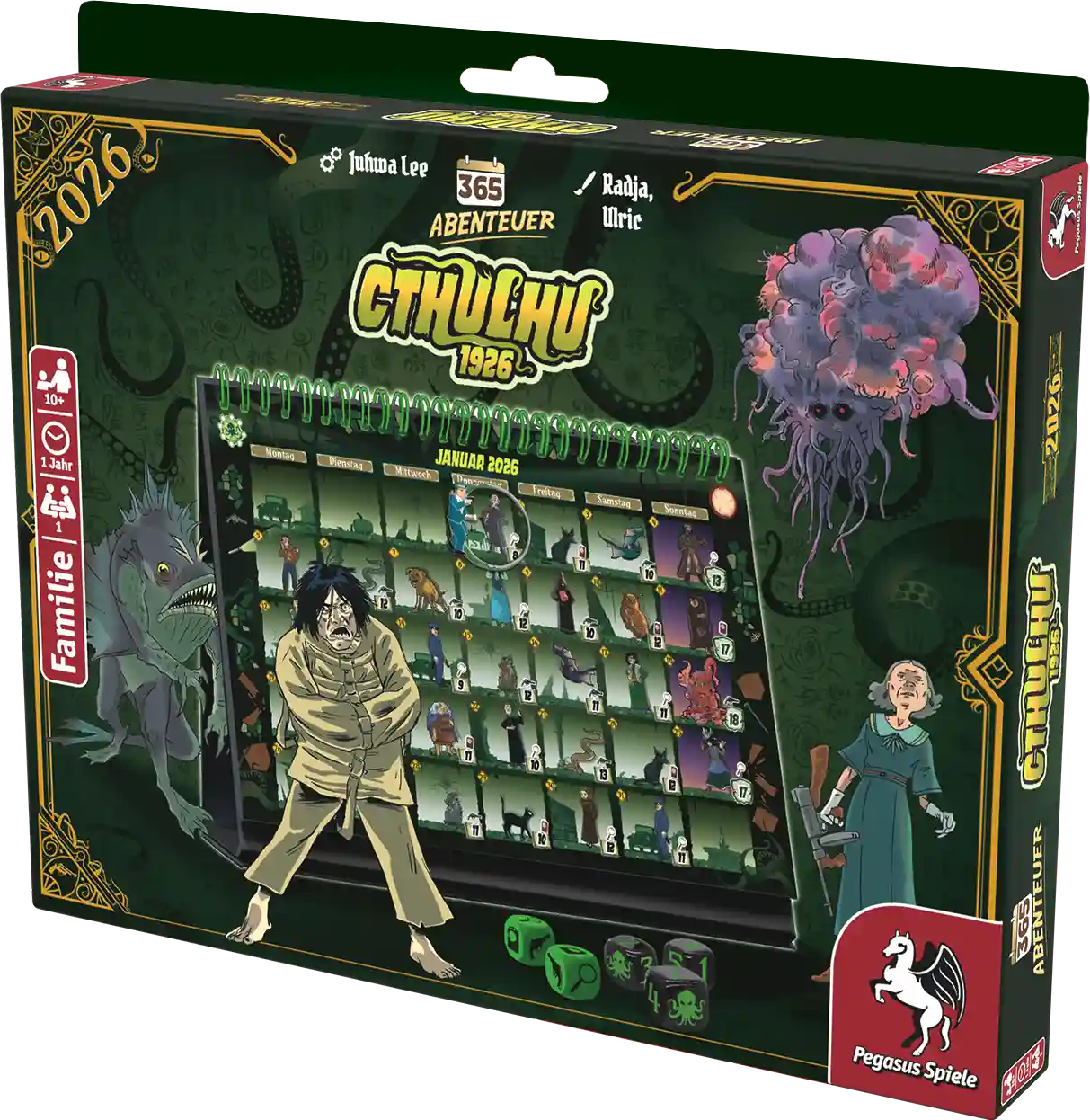 365 Abenteuer– Cthulhu 1926 [Kalender Edition 2026]