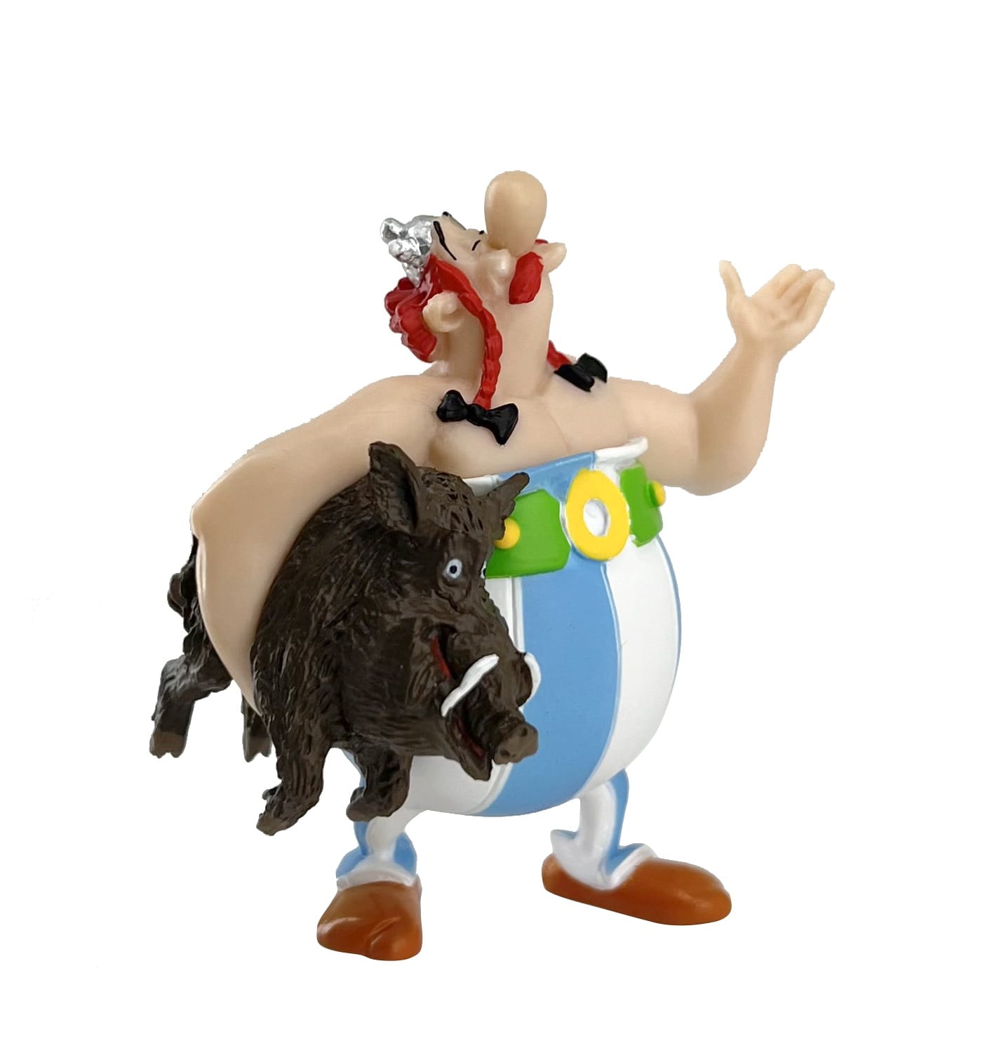Obelix mit Wildschwein