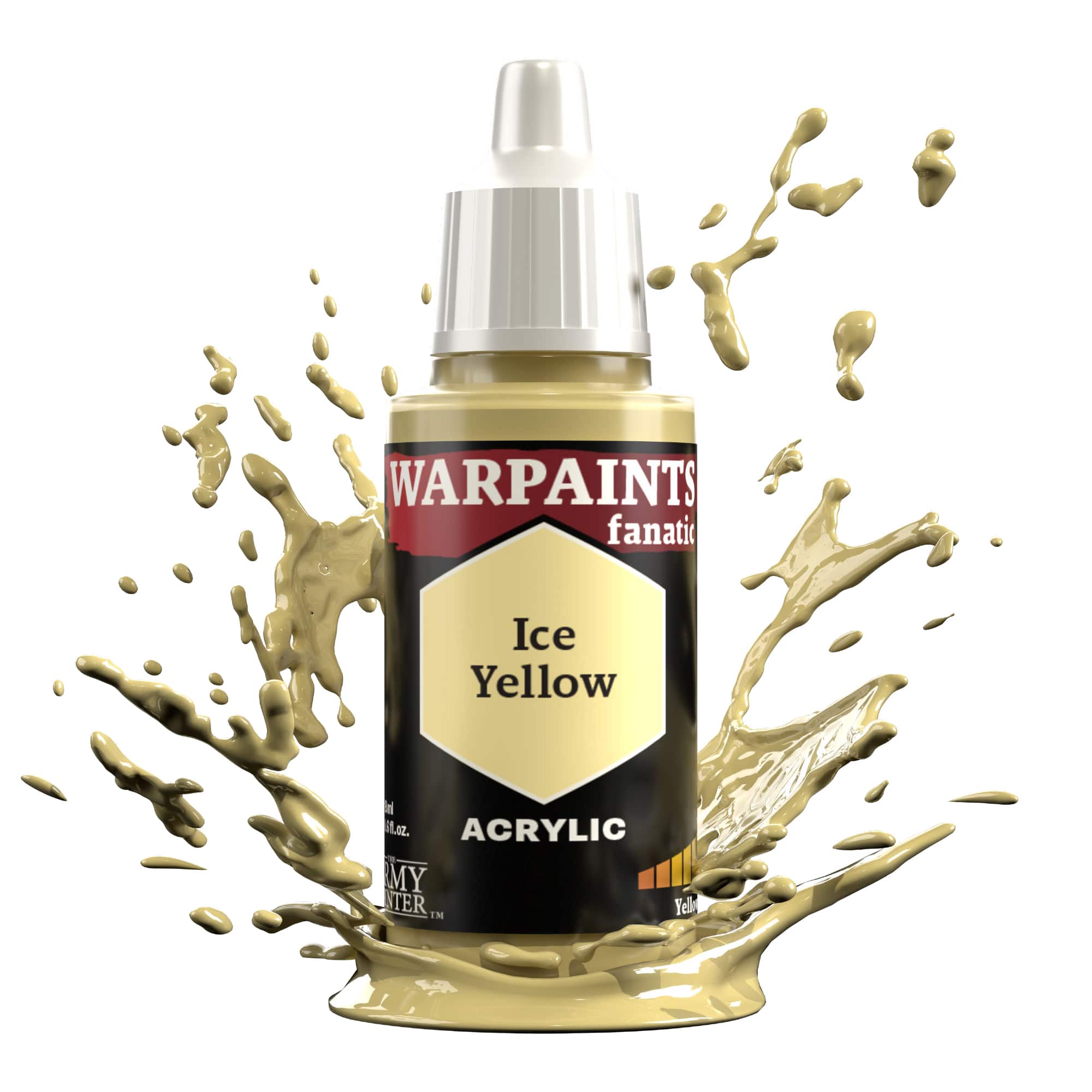 Army Painter Warpaints Fanatic: Ice Yellow (6)
