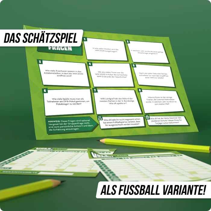 VOLL VERSCHÄTZT! Fussball Edition - Knapp daneben ist auch gewonnen
