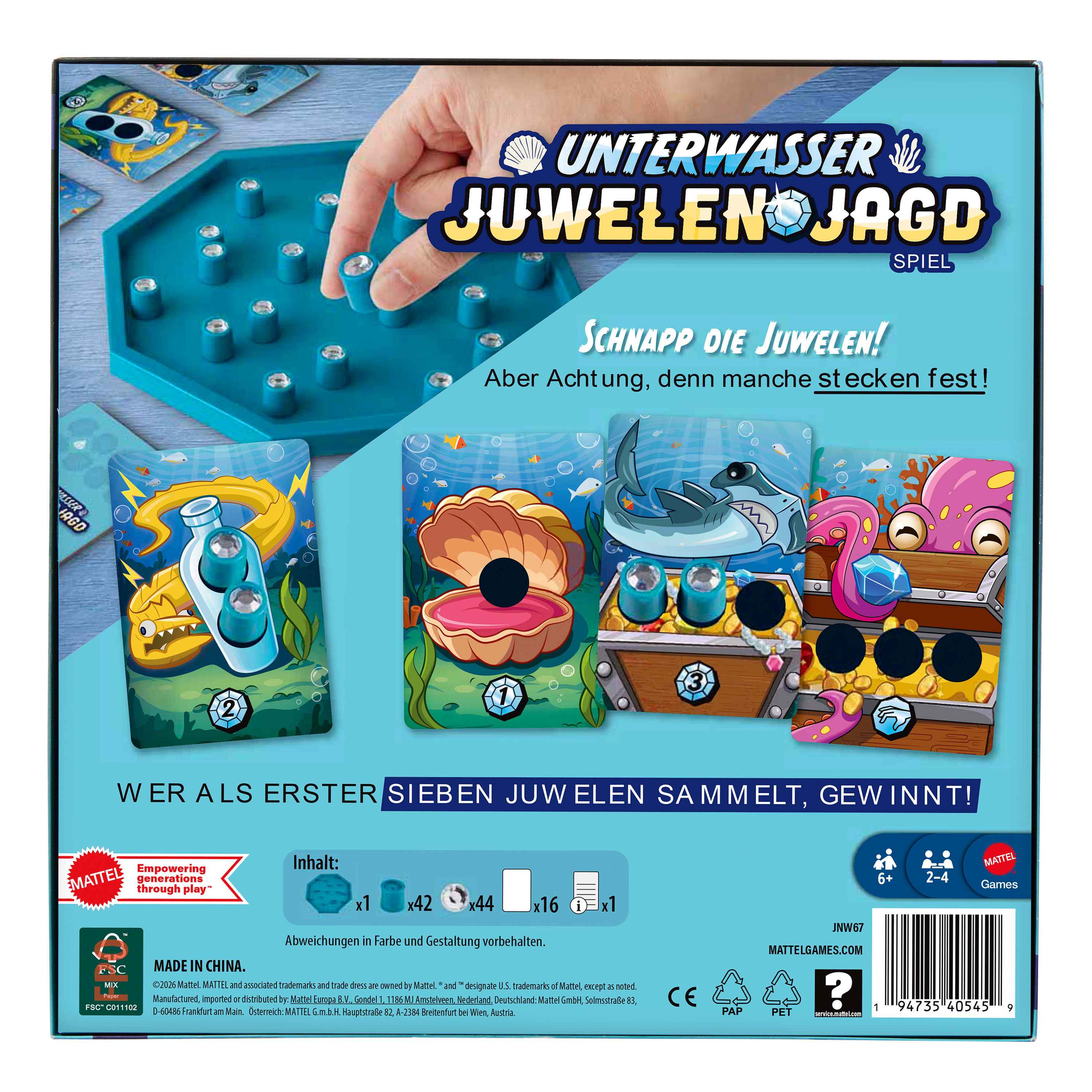 Unterwasser Juwelen Jagd