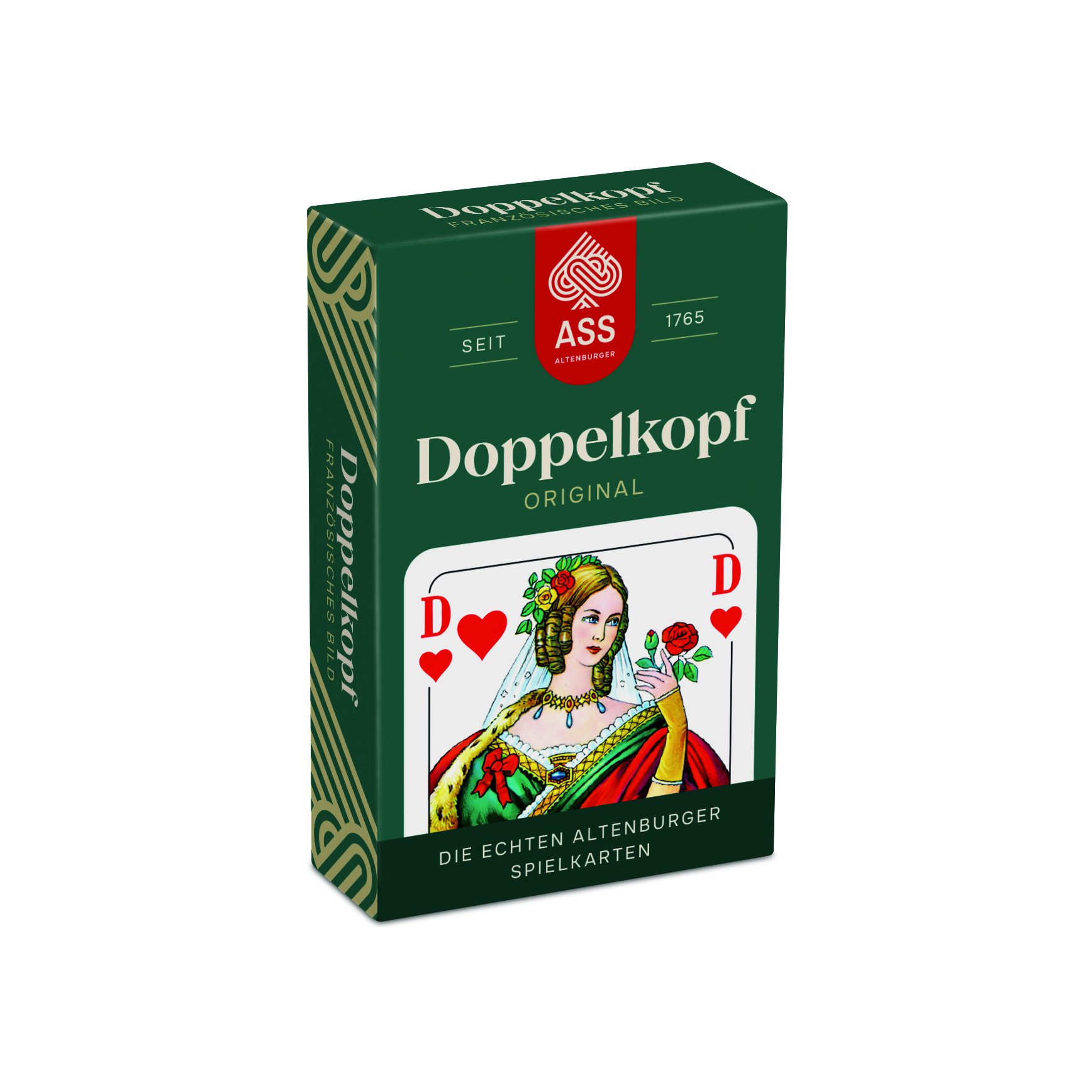 Doppelkopf, französisches Bild, in Faltschachtel (plastikfrei im Spiel)