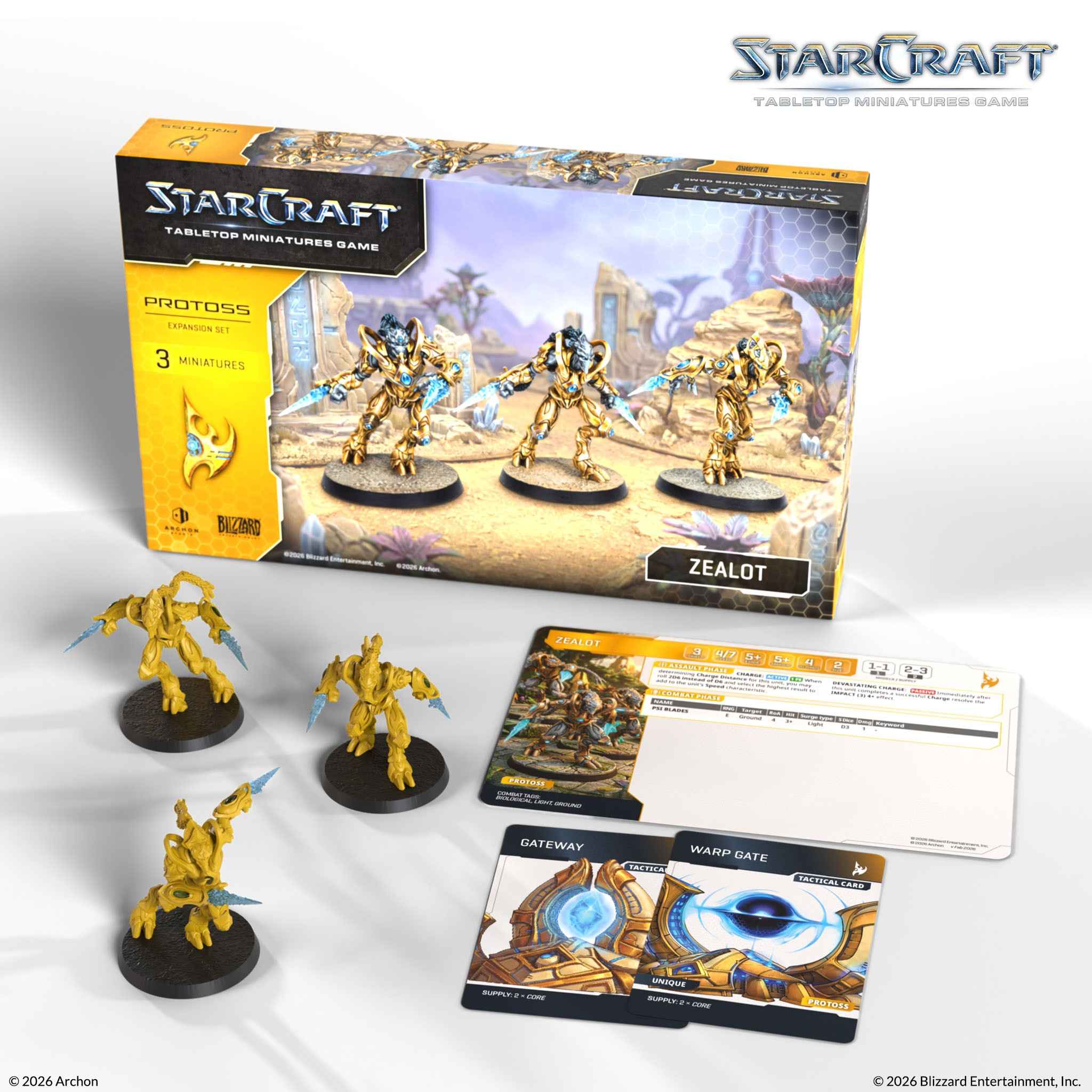 Starcraft :Zealot - Protoss -  [Expansion Set]