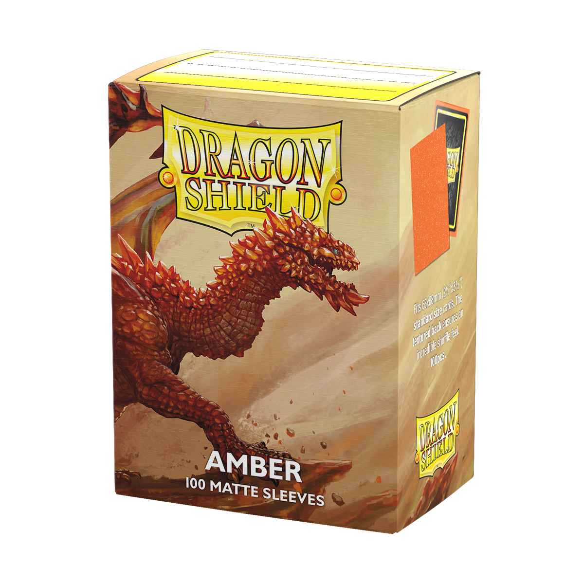 Dragon Shield: Matte – Amber (100)