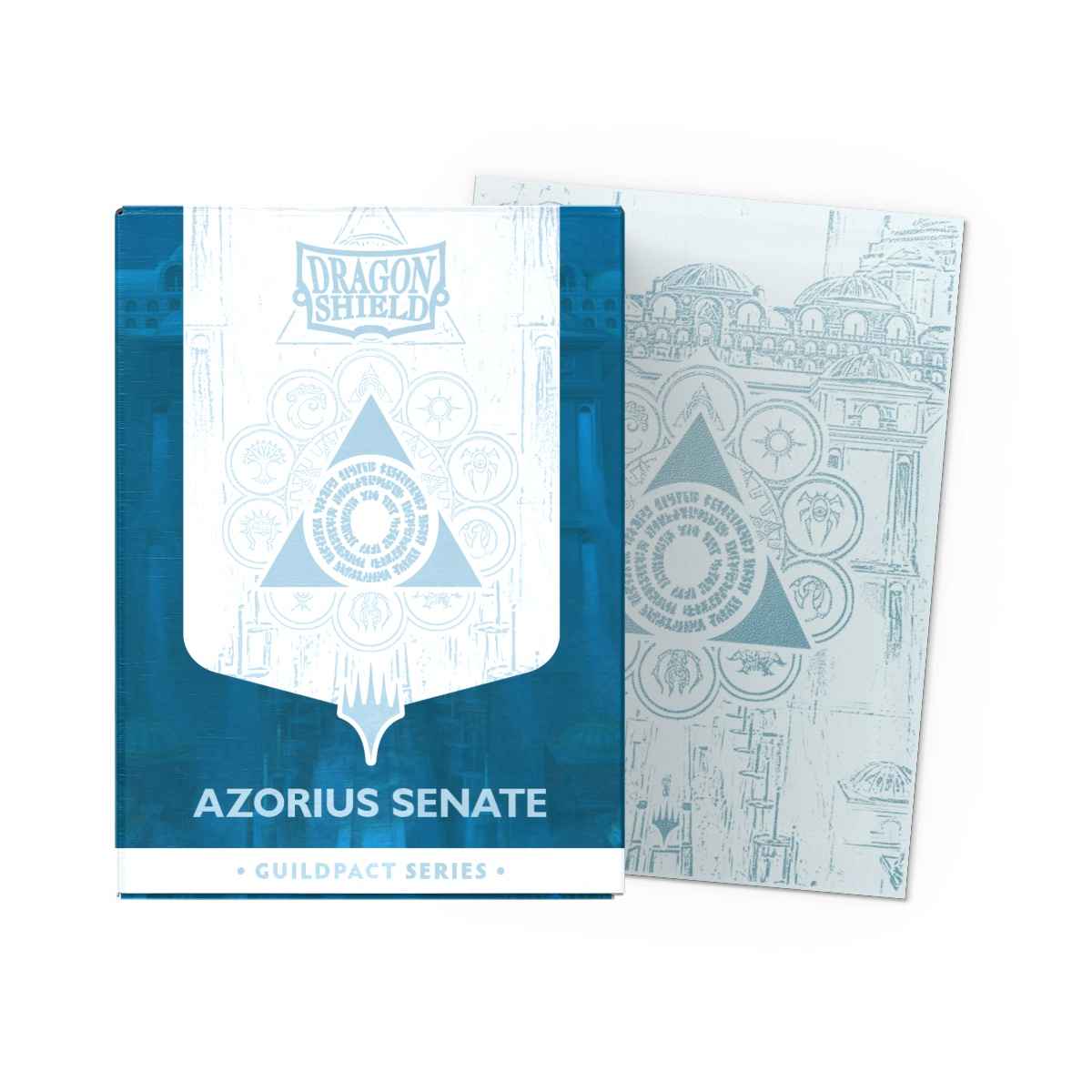 Dragon Shield: Dual Matte Art Sleeves – Guildpact Series - Azorius Senate