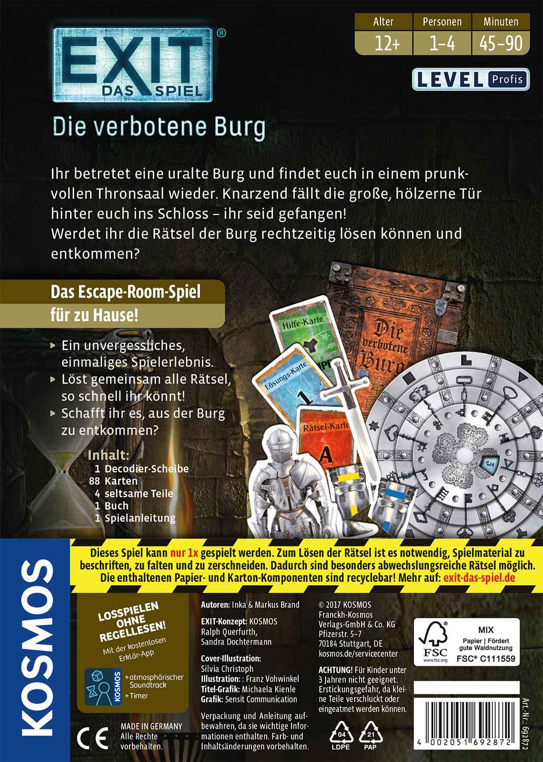 EXIT – Das Spiel: Die verbotene Burg