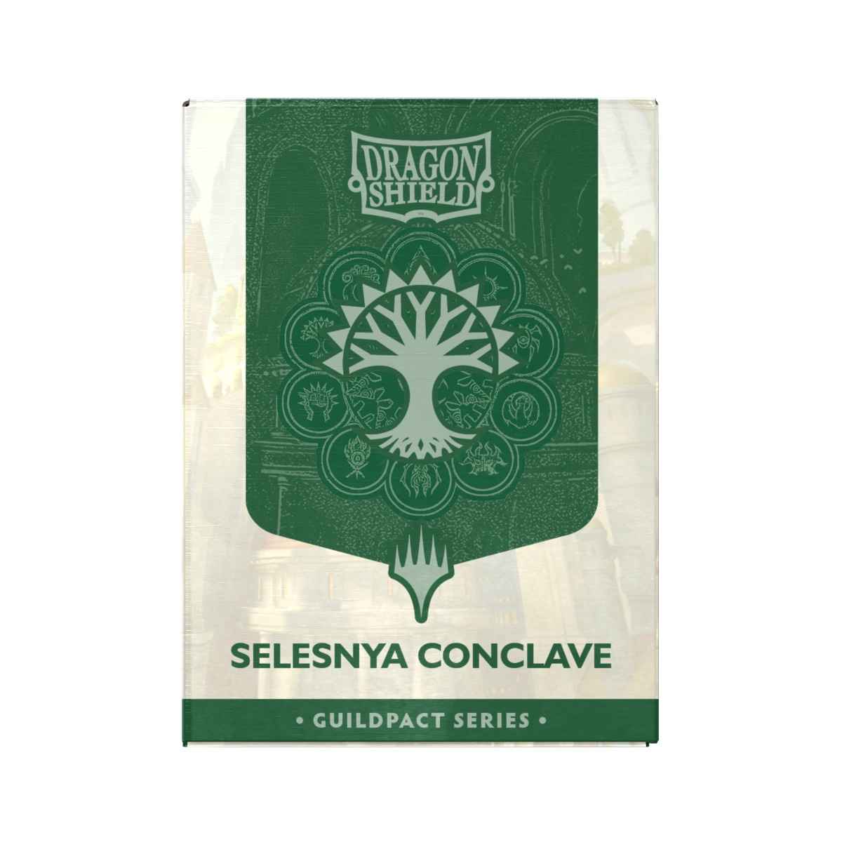 Dragon Shield: Dual Matte Art Sleeves – Guildpact Series - Selesnya Conclave