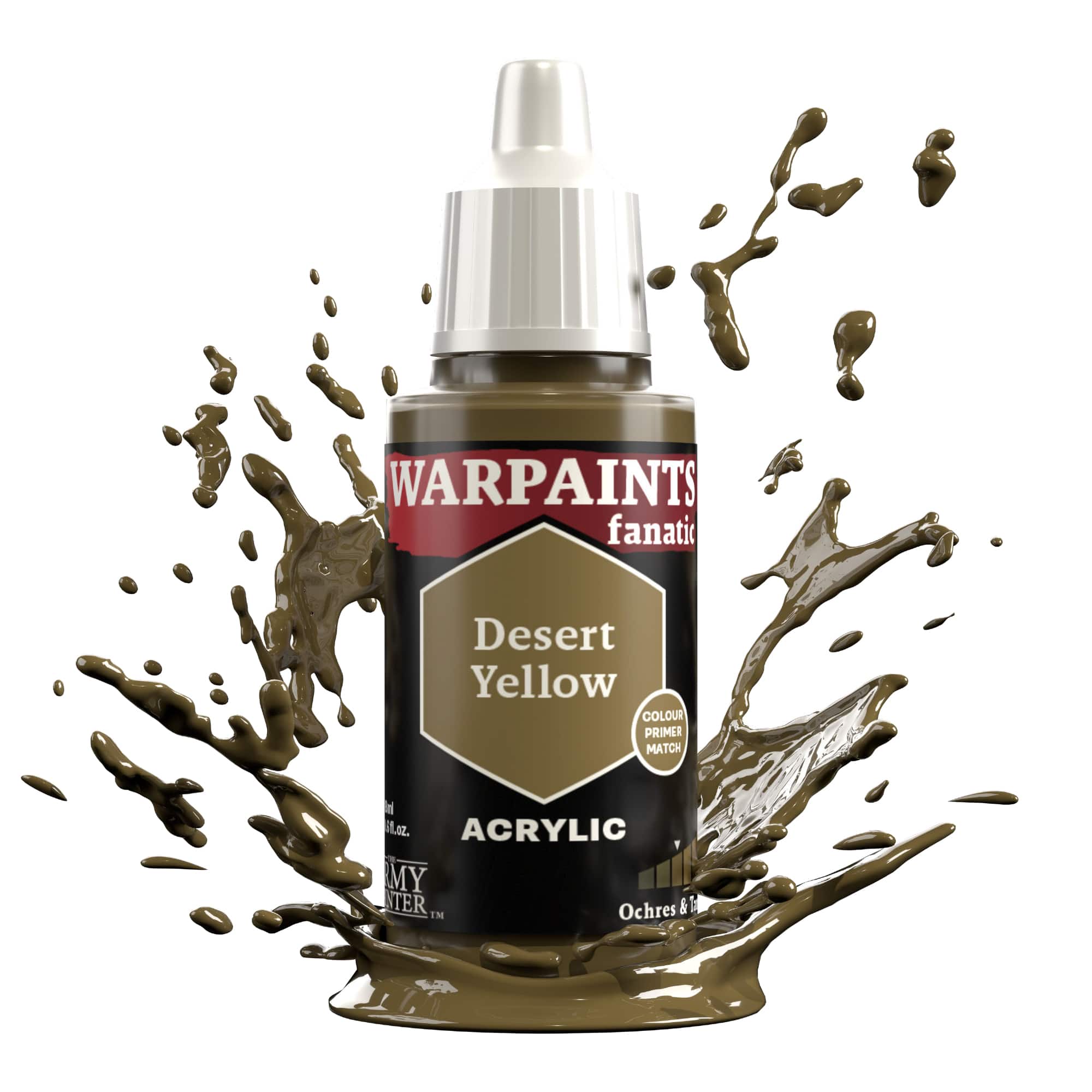 Army Painter Warpaints Fanatic: Desert Yellow (6)