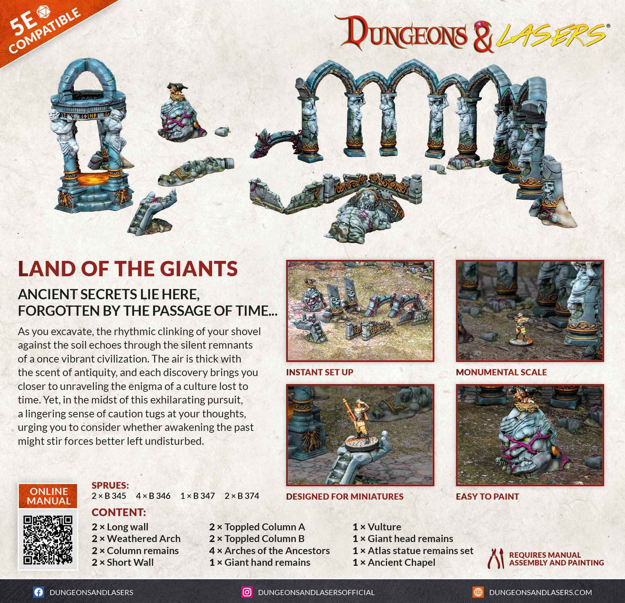 Dungeon&Lasers: Land Of The Giants