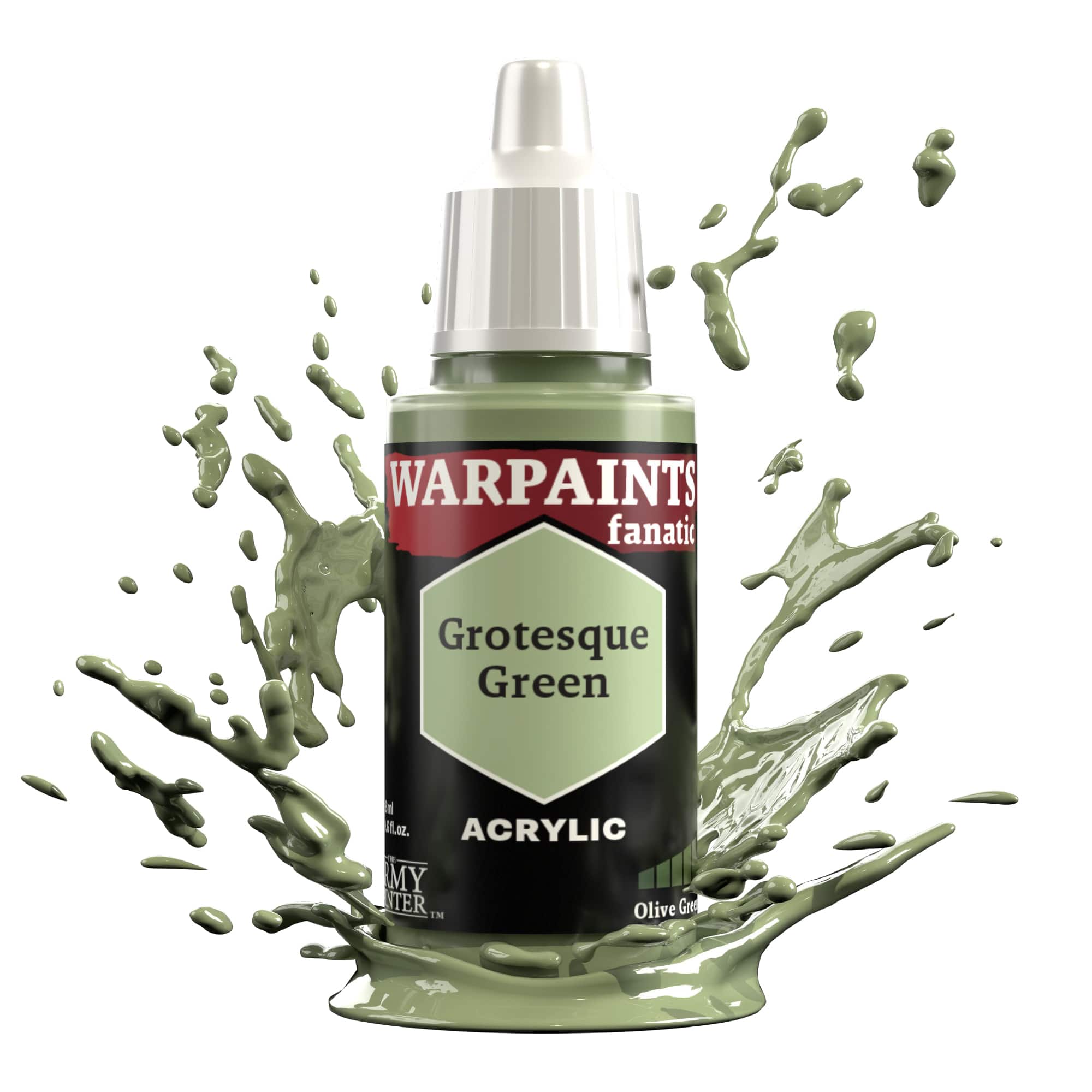 Army Painter Warpaints Fanatic: Grotesque Green (6)