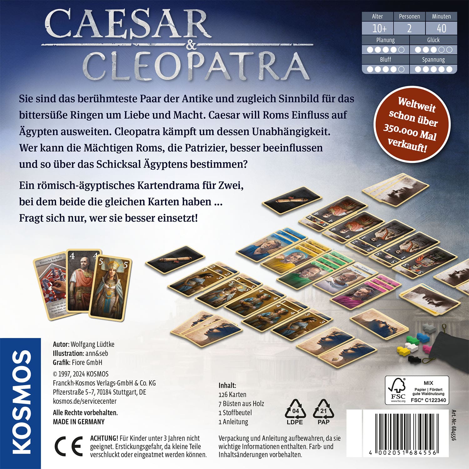 Klassiker für Zwei – Caesar & Cleopatra