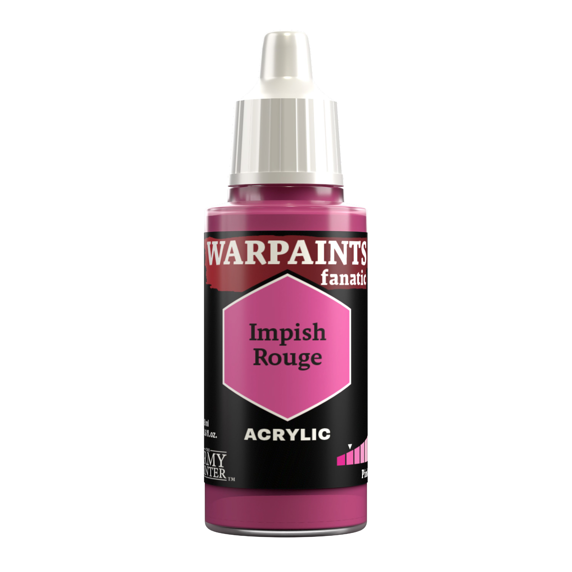 Army Painter Warpaints Fanatic: Impish Rouge (6)