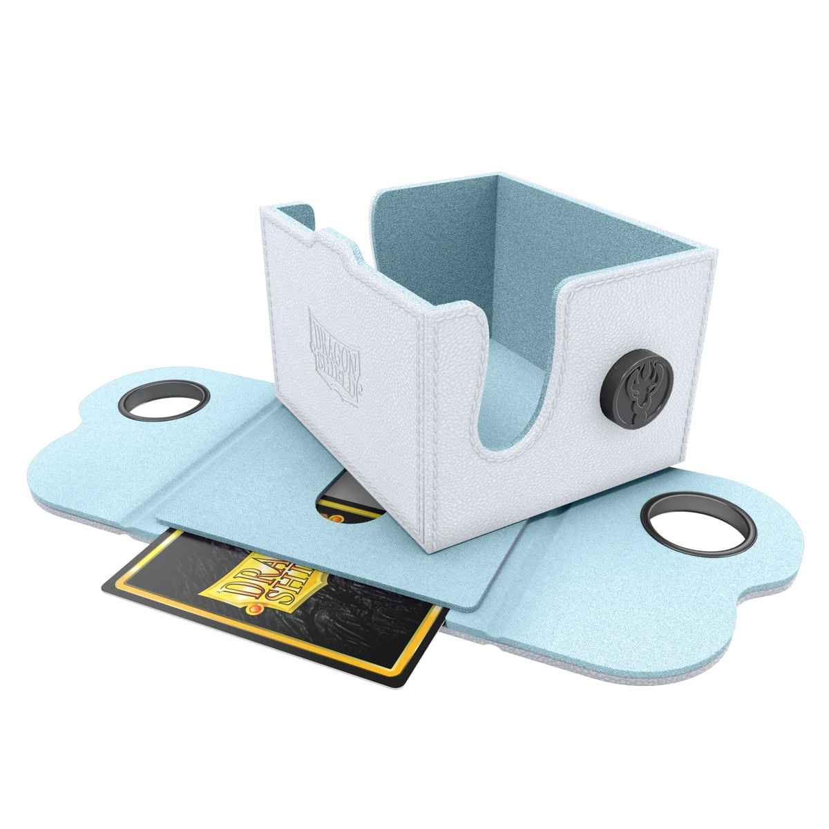 Dragon Shield: Dragon Box 150+ – White & Aqua