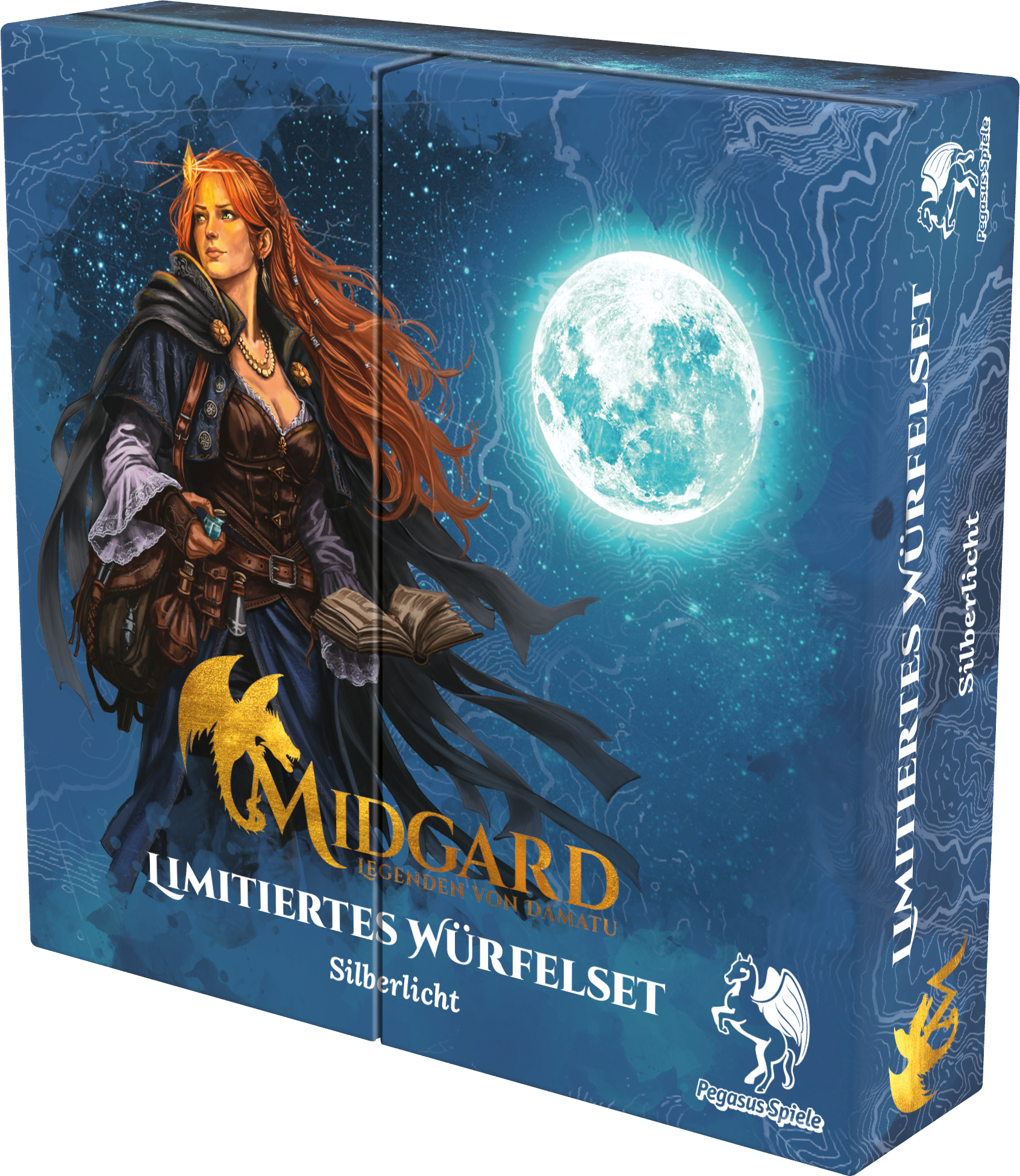 Midgard - Legenden von Damatu: Würfelset 2 (blau) (Limitierte Ausgabe)