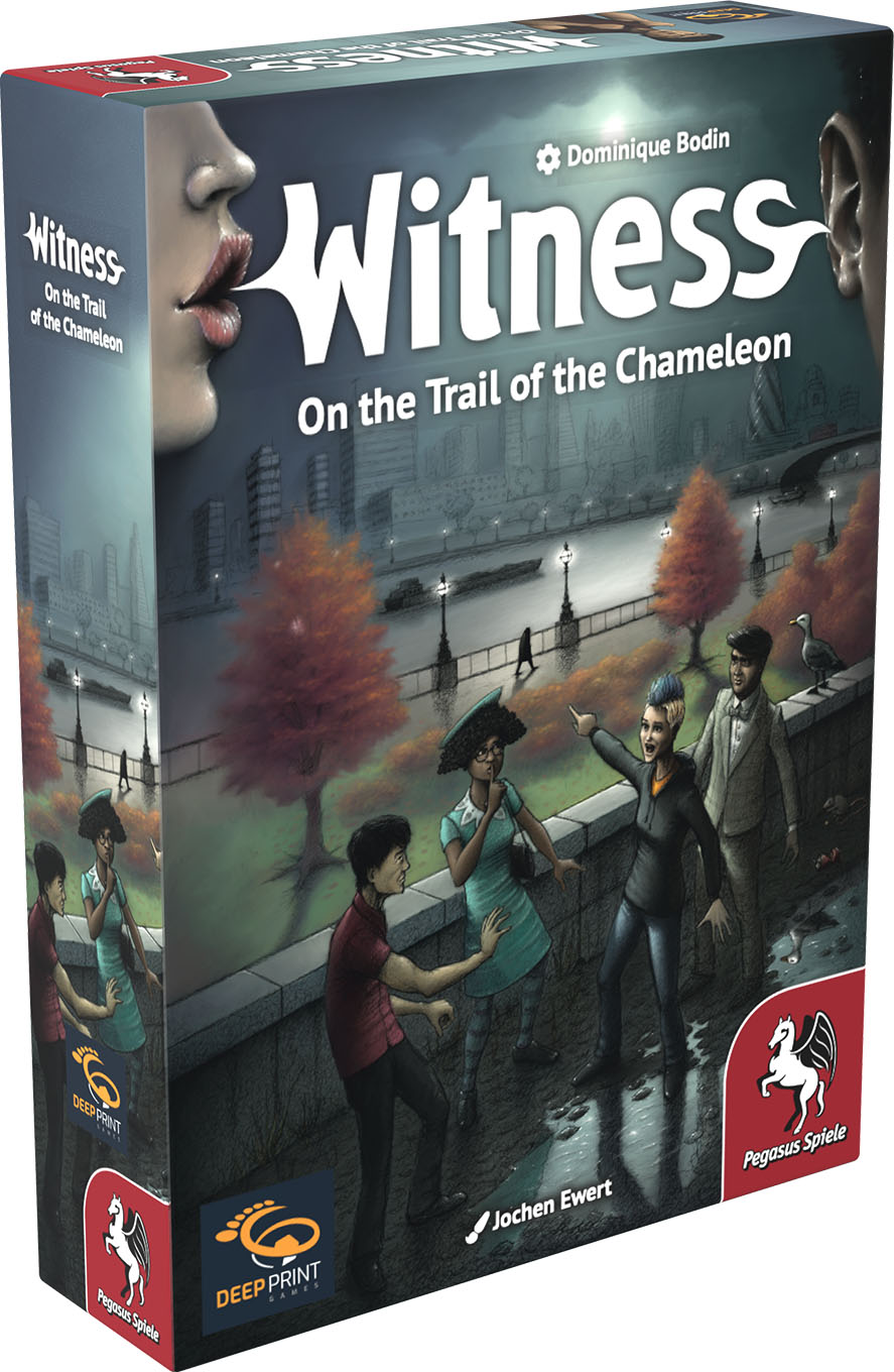 Witness – On the Trail of the Chameleon (Deep Print Games) (English Edition)