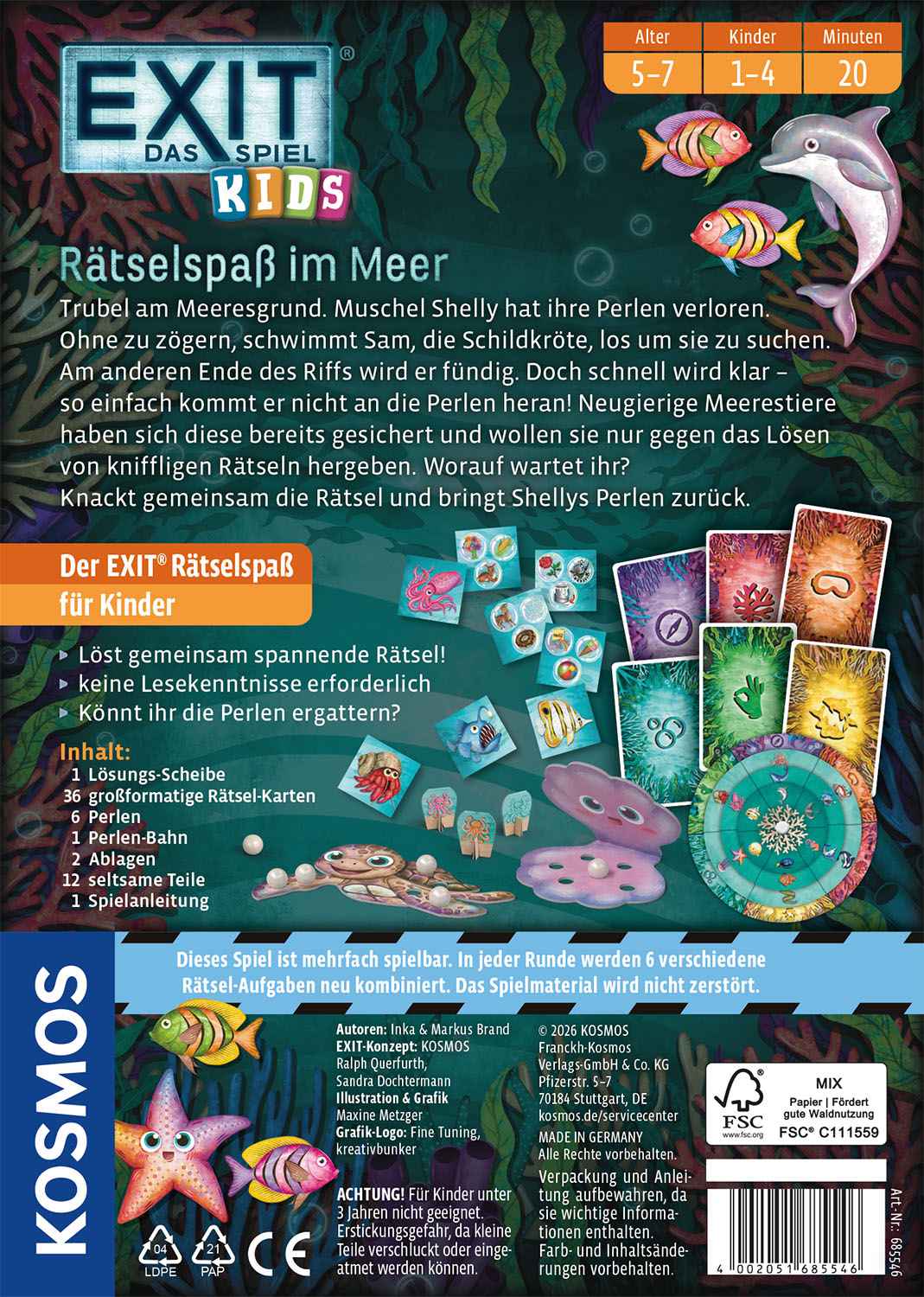 EXIT – Das Spiel Kids: Rätselspaß im Meer
