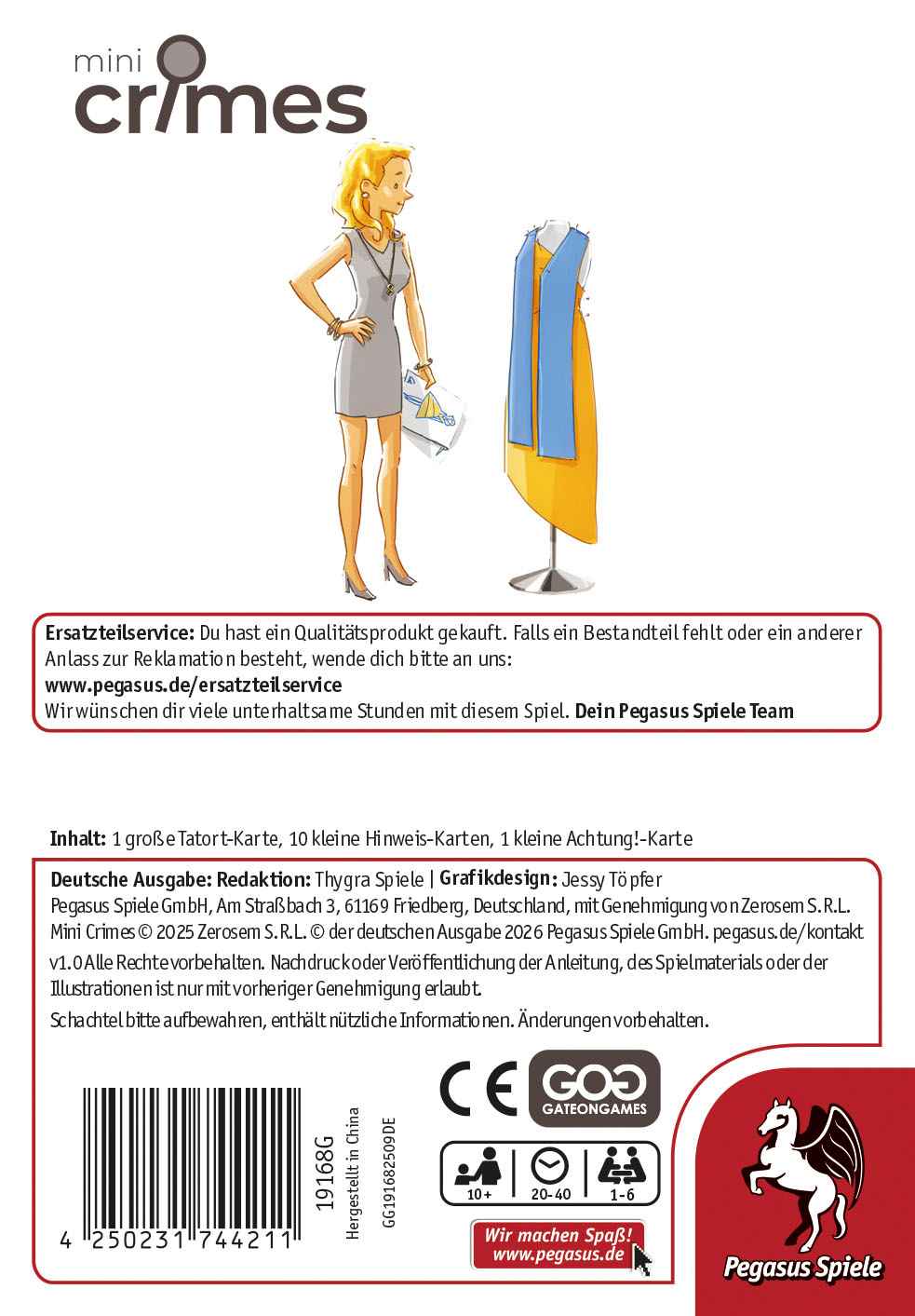 MiniCrimes – Beinahe Original