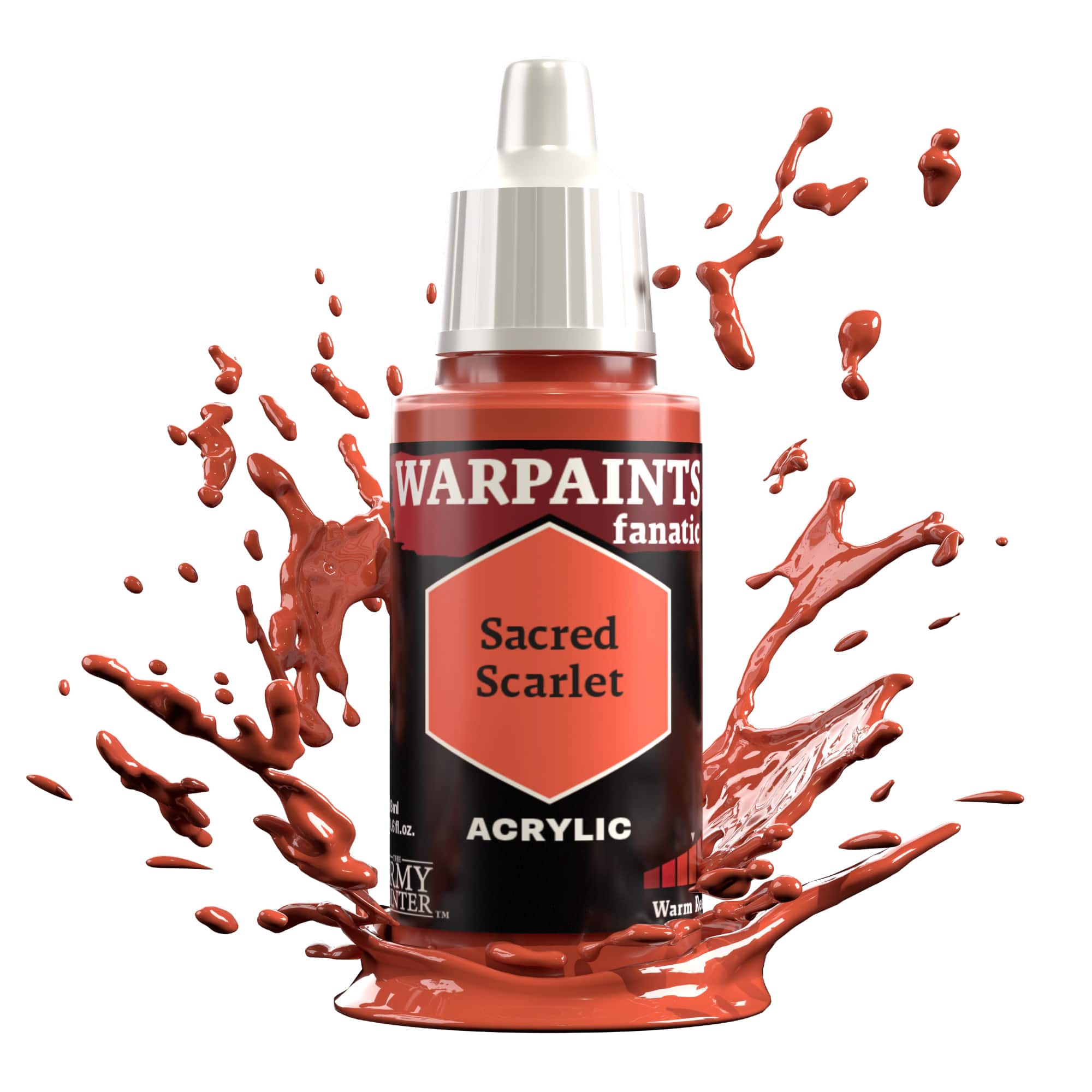 Army Painter Warpaints Fanatic: Sacred Scarlet (6)